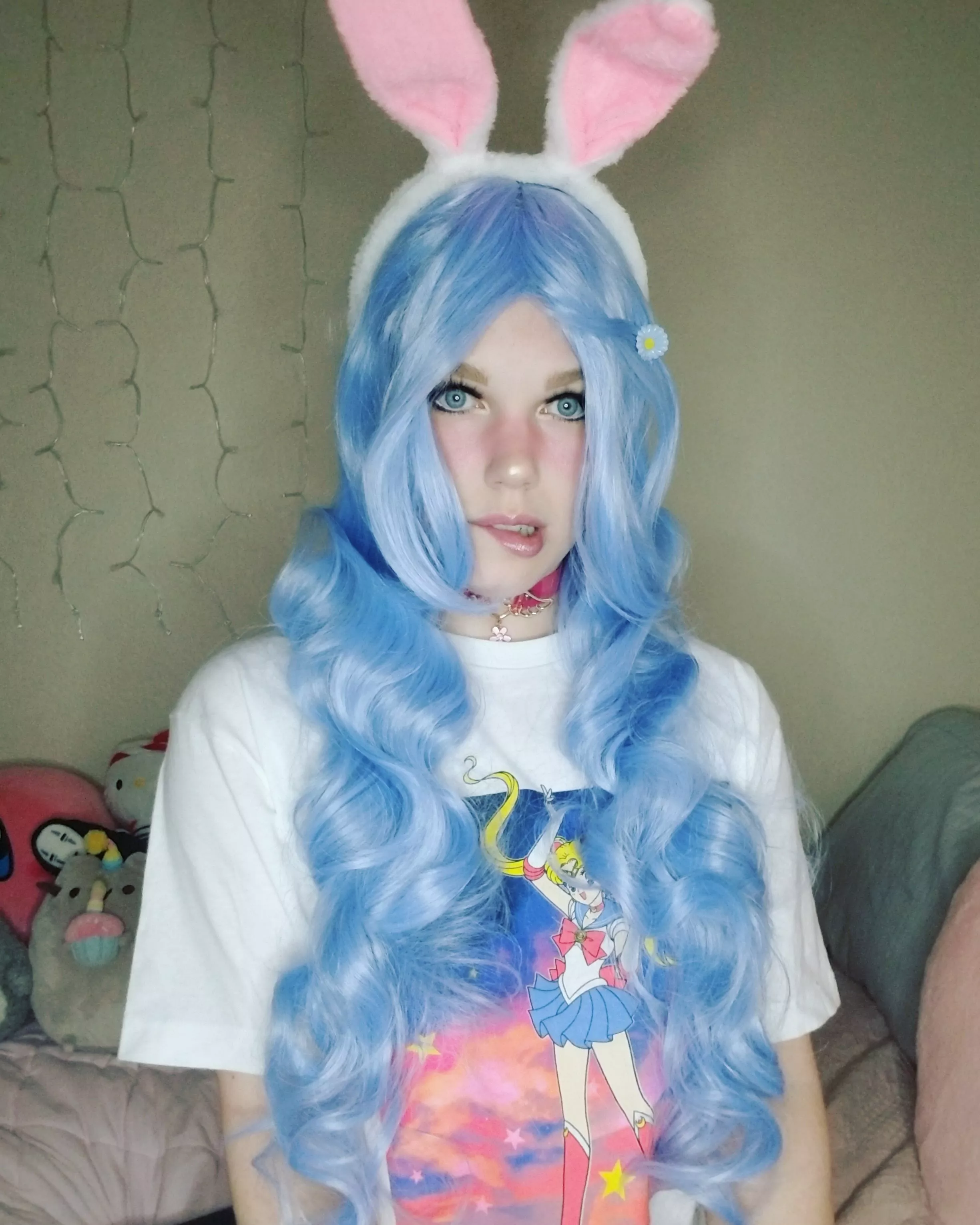 Blue bunny (not the ice cream)