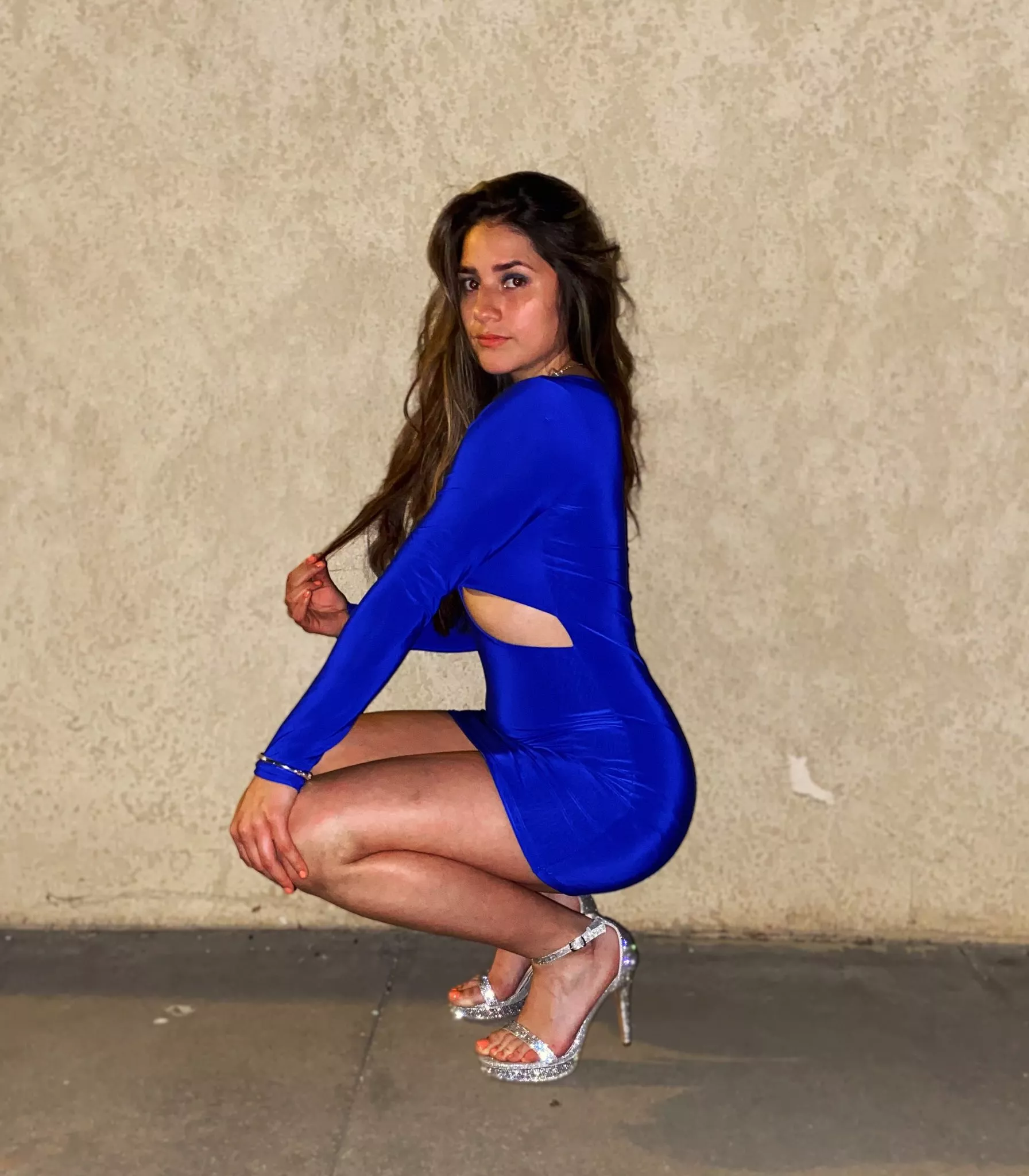 blue dress irtr