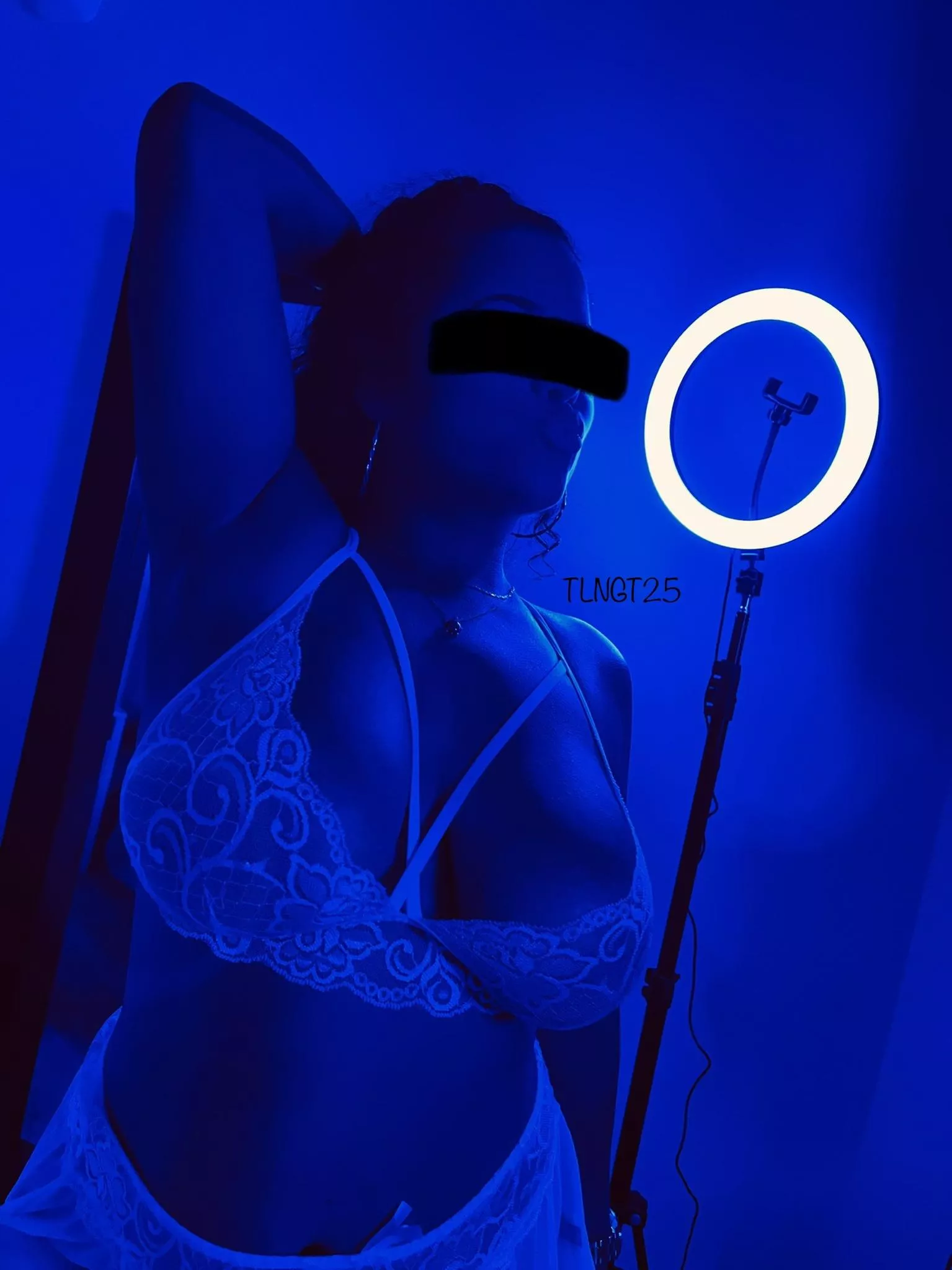 Blue Lights + Brown Skin = Heaven