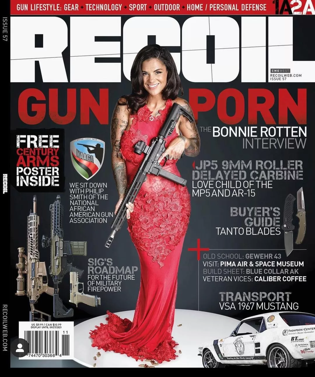 Bonnie on the cover of the next issue of Recoil Mag! She looks so stunning and badass, so happy for her it's nice to see this.â¤ï¸ Also she is interviewed in the mag as well. Good read no doubt.ðŸ‘Œ