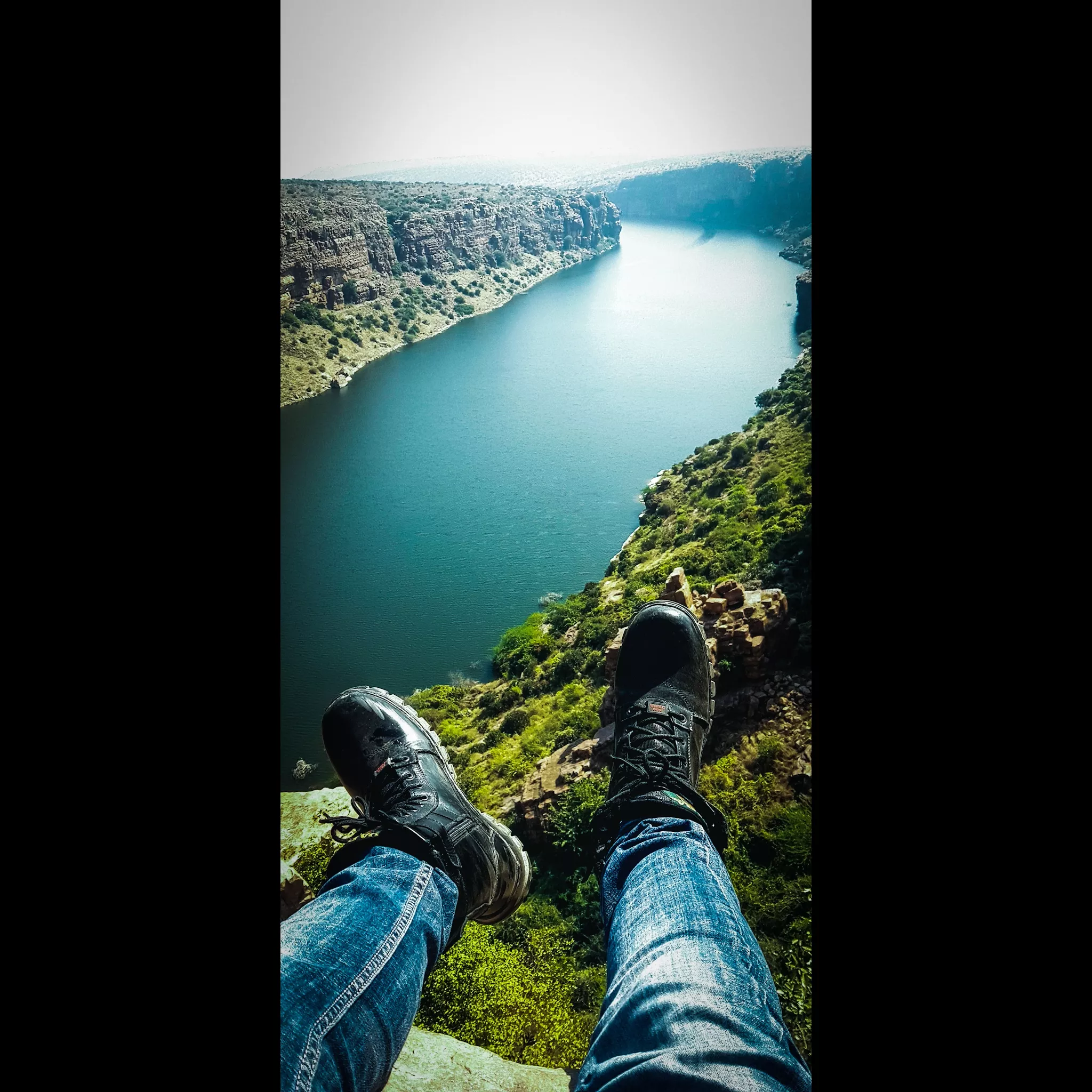 Boots and a view!