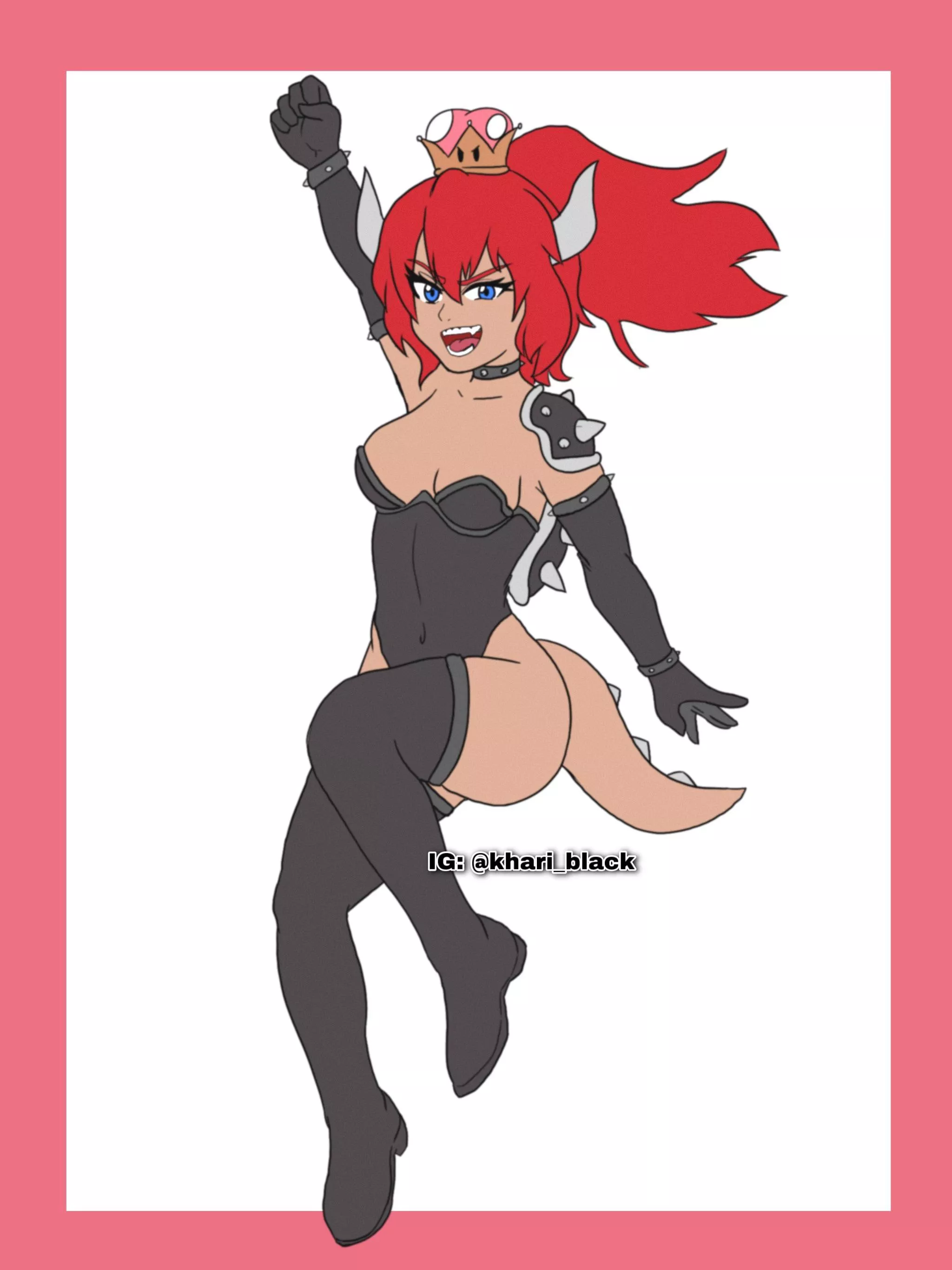 Bowsette by me