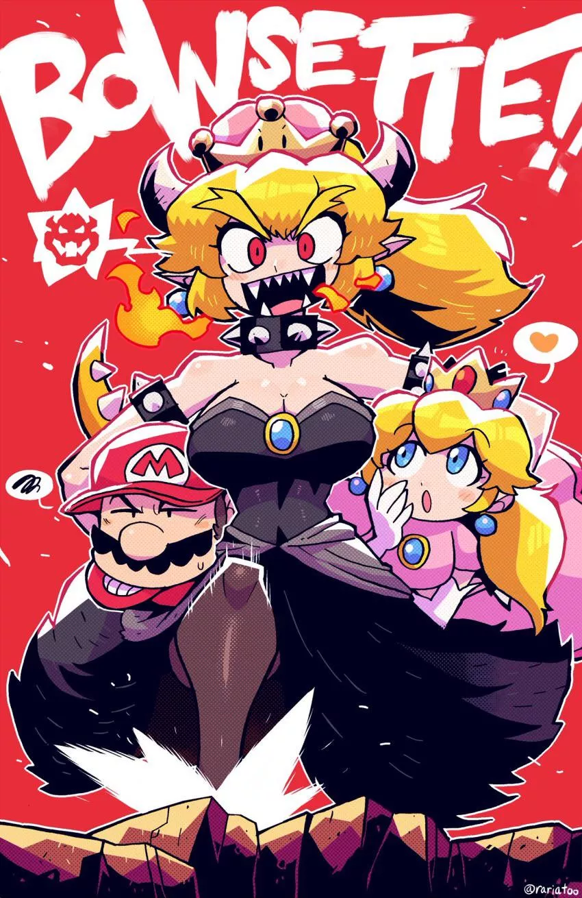 Bowsette on an adventure!