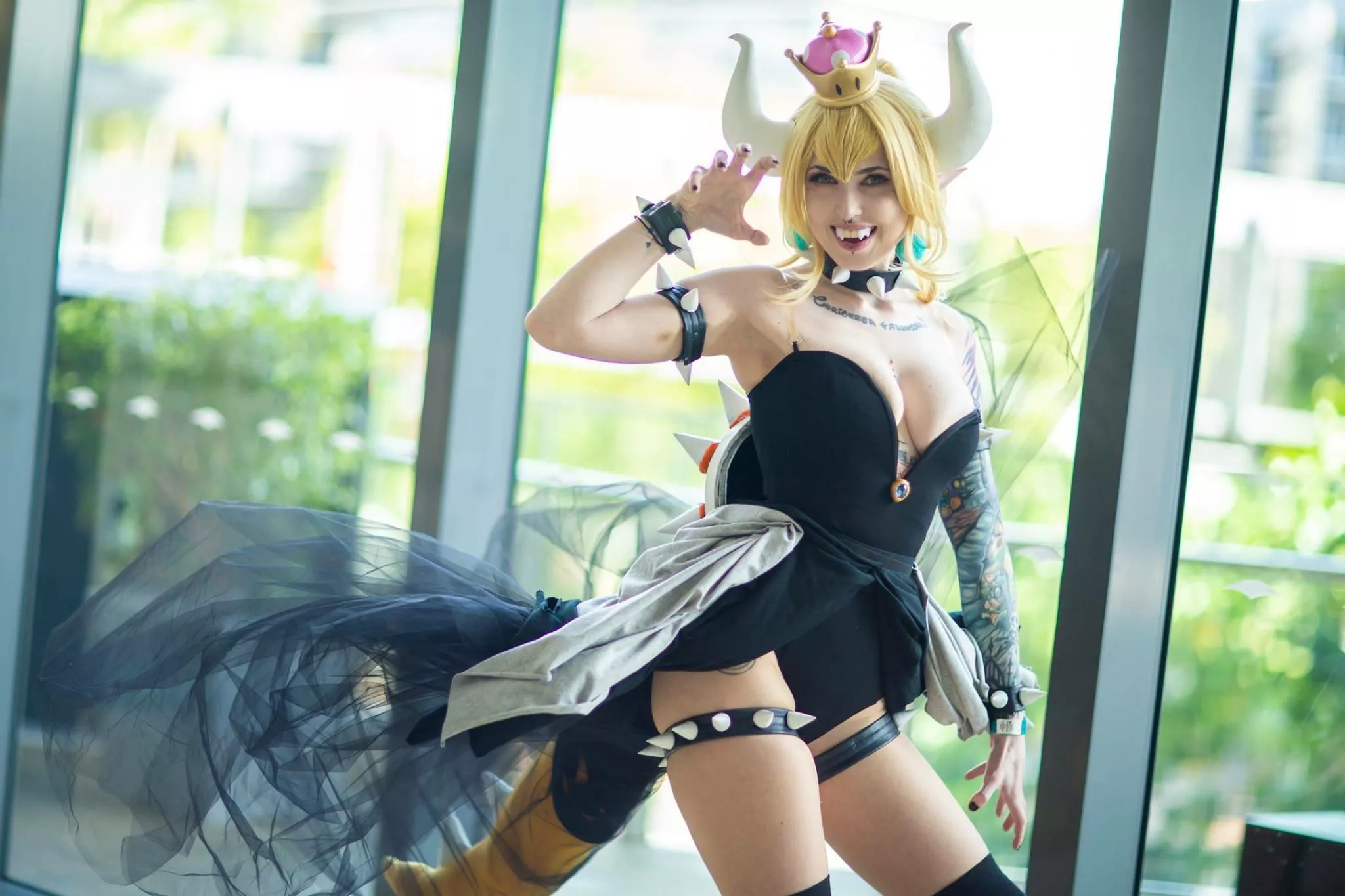 Bowsette on the prowl :> by hey Drunni