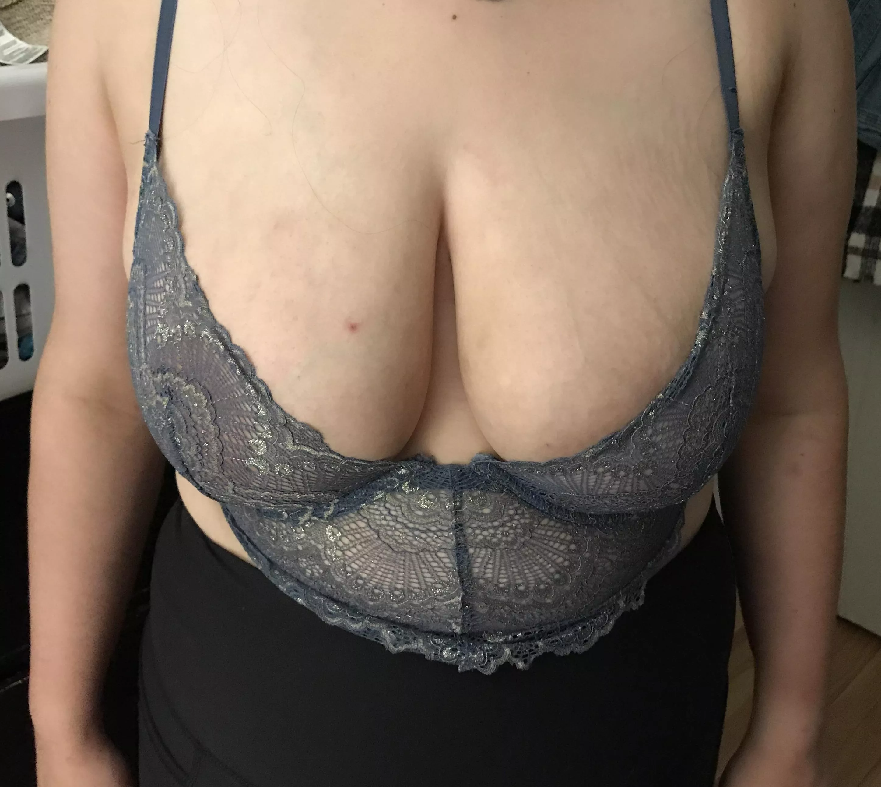 Bra might be a little too small…