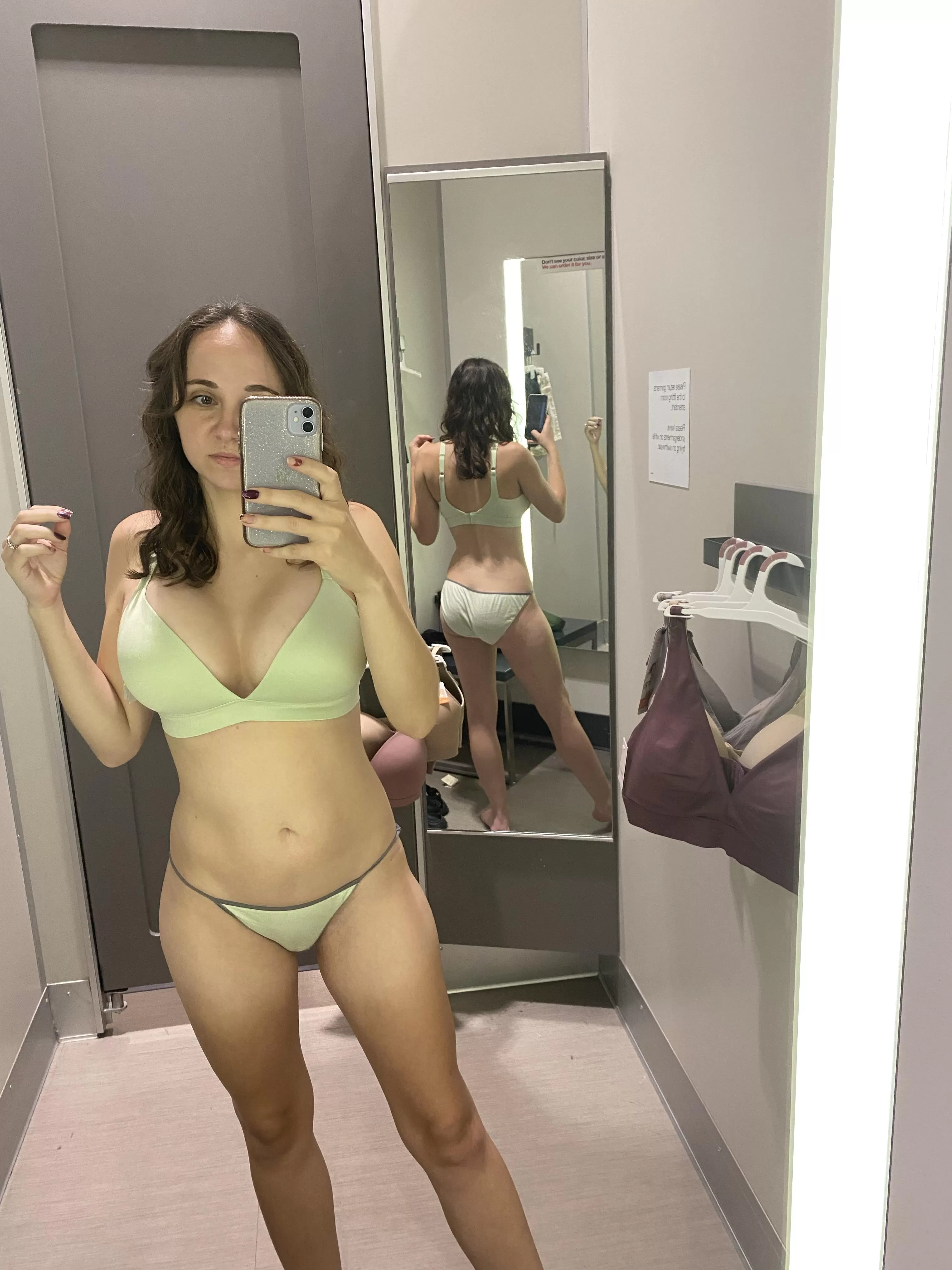 Bra shopping and I figured Iâ€™d bring you along