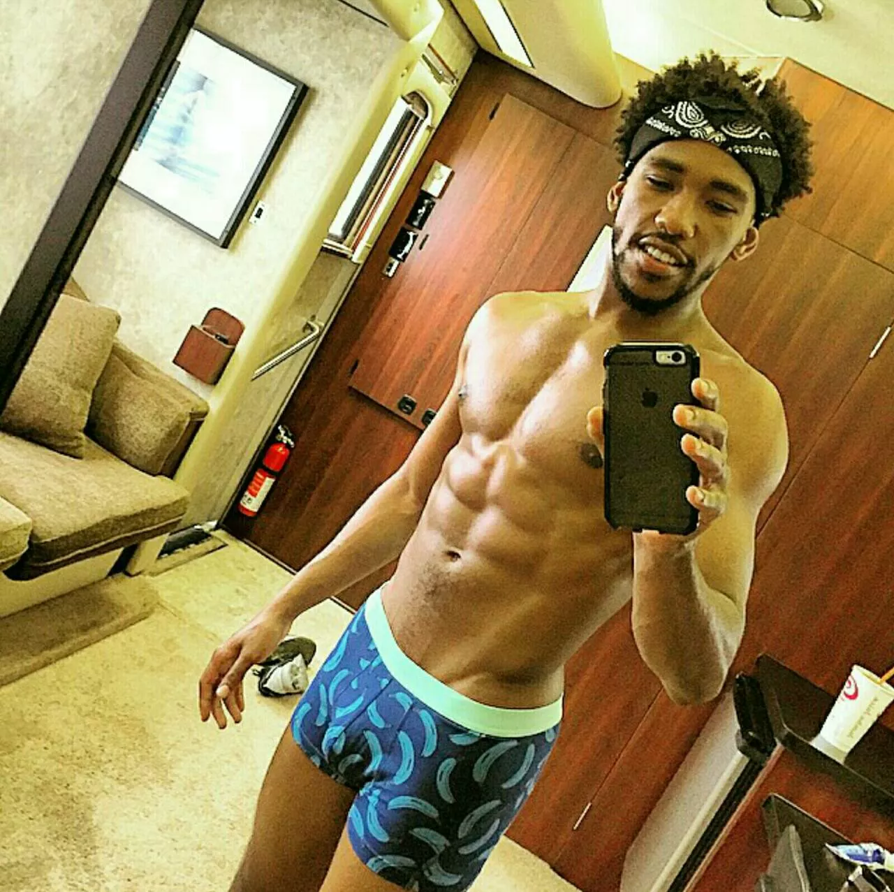 Brandon Mychal Smith selfie