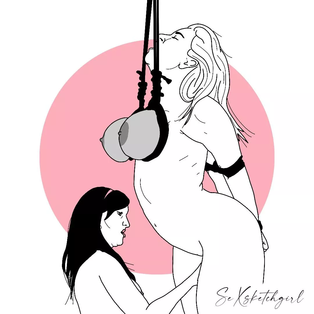 Breastbondage (by Sexsketchgirl)