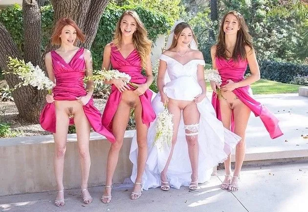 Bridal party flashing