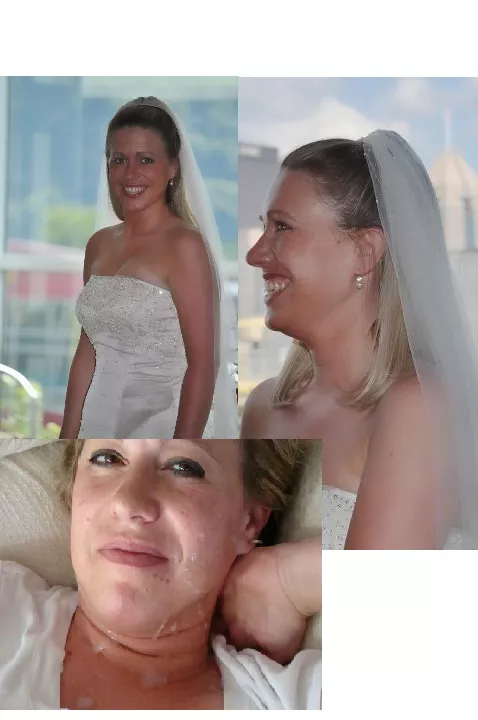 Bride and cumslut