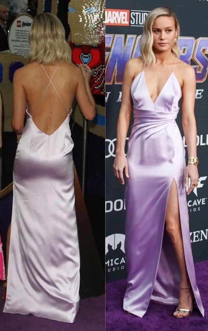 Brie Larson front and back