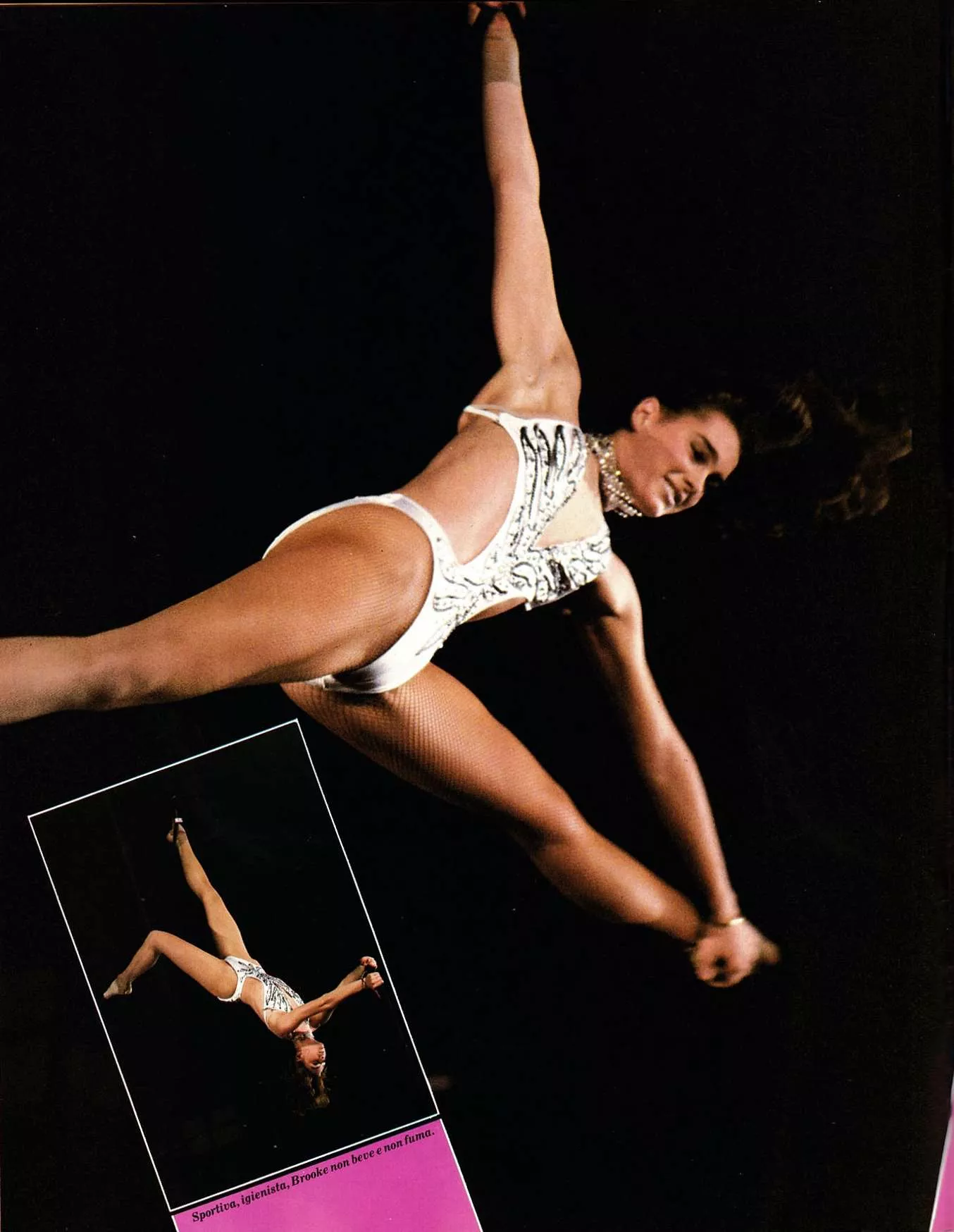 Brooke Shields as a circus star in 1983 (AIC)