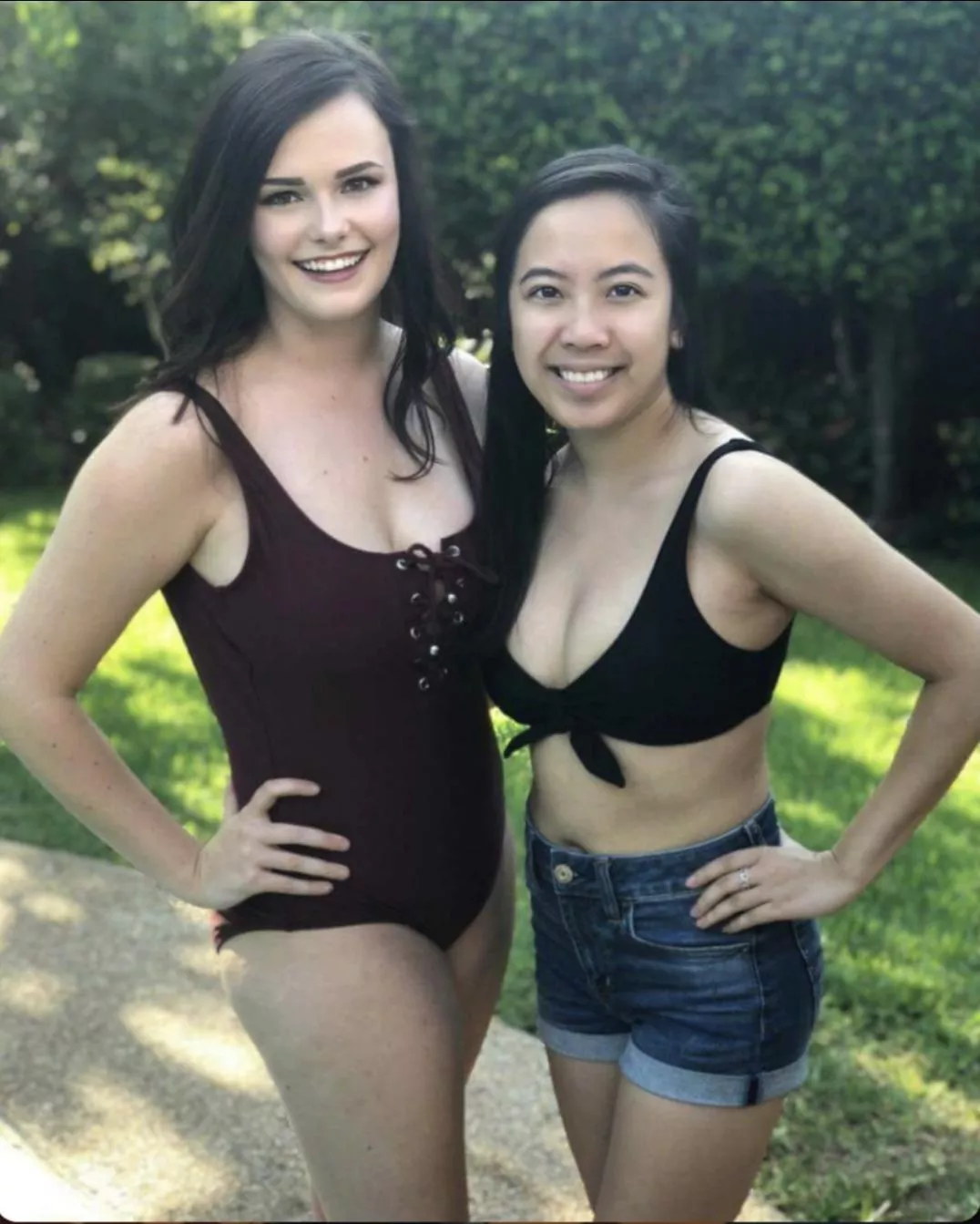 Brunette or Asian? Why and wwyd to her?