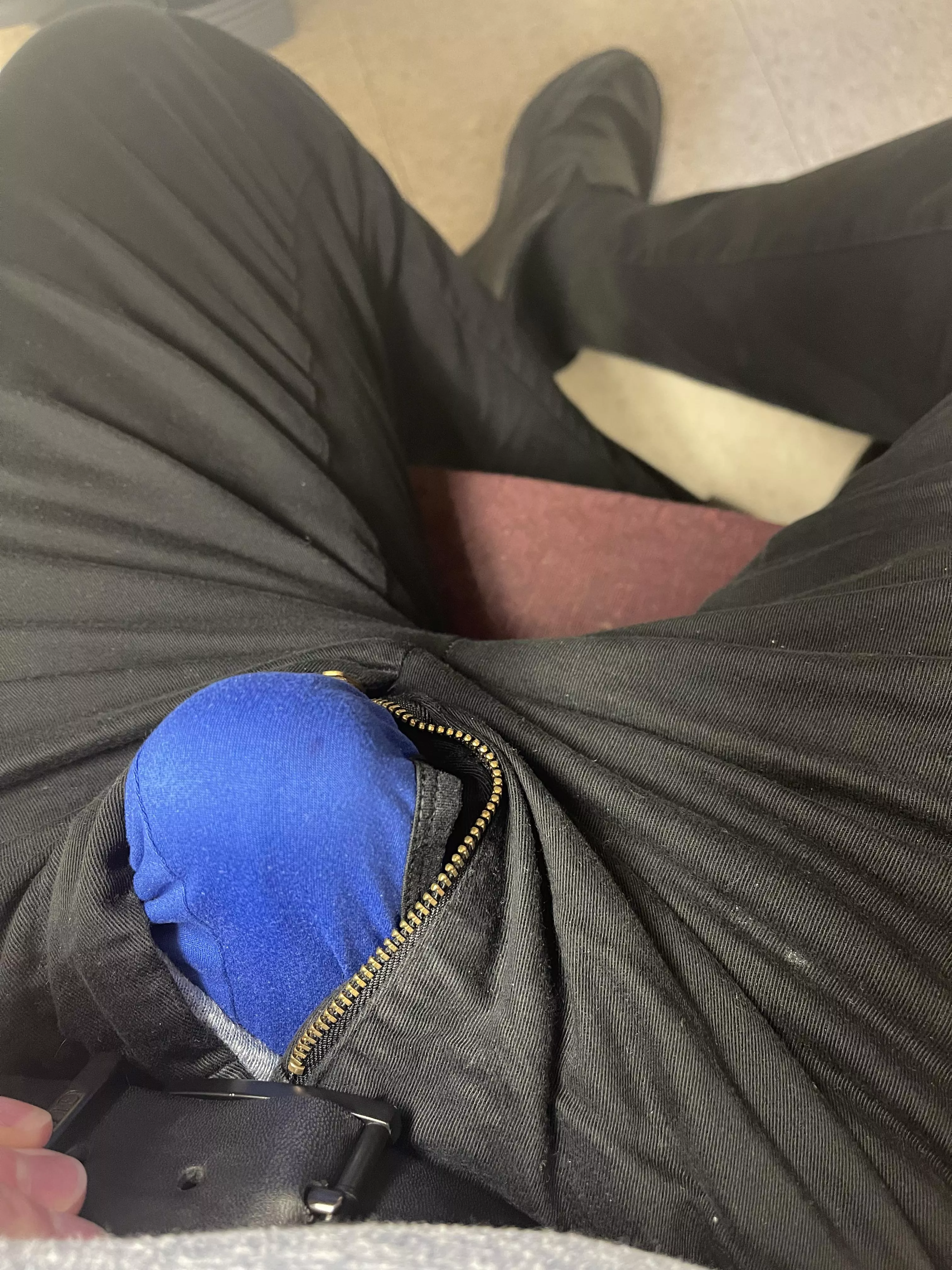 Bulging out under my desk, need some lunchtime fun!