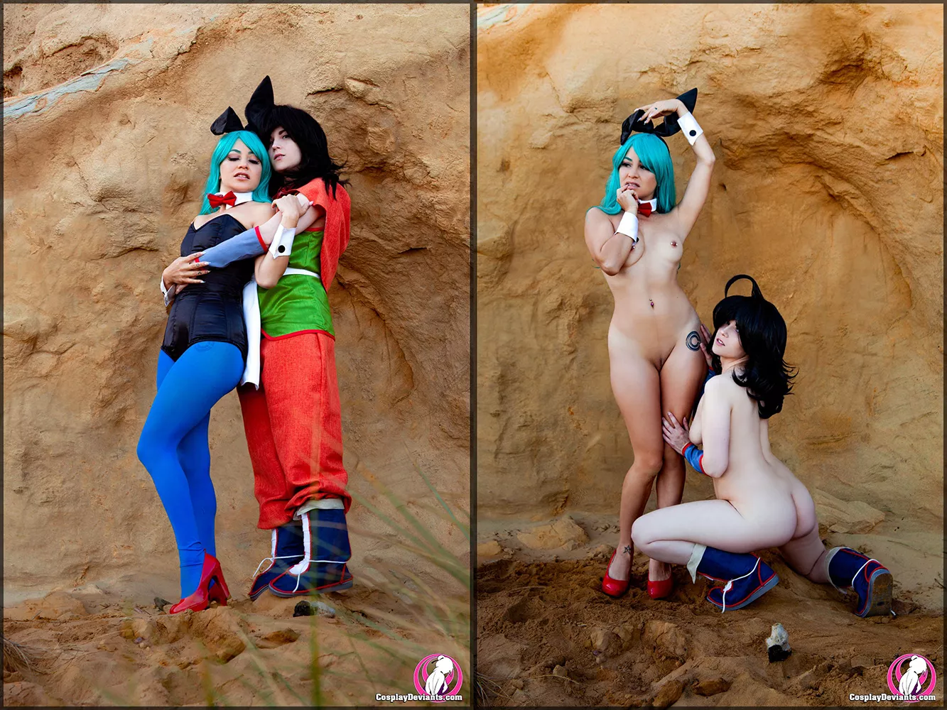 Bulma & Yamcha - Dragonball on/off