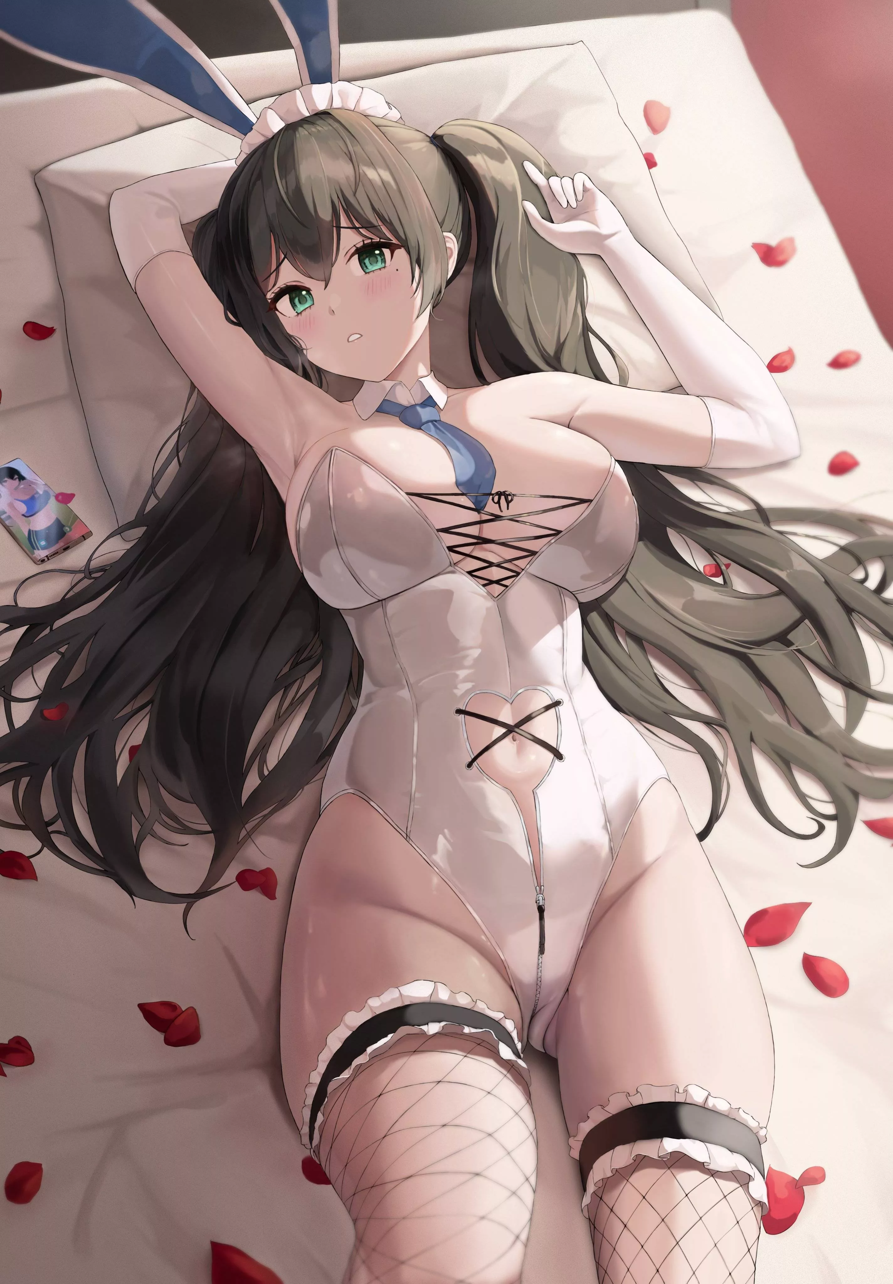 Bunny Girl in Bed