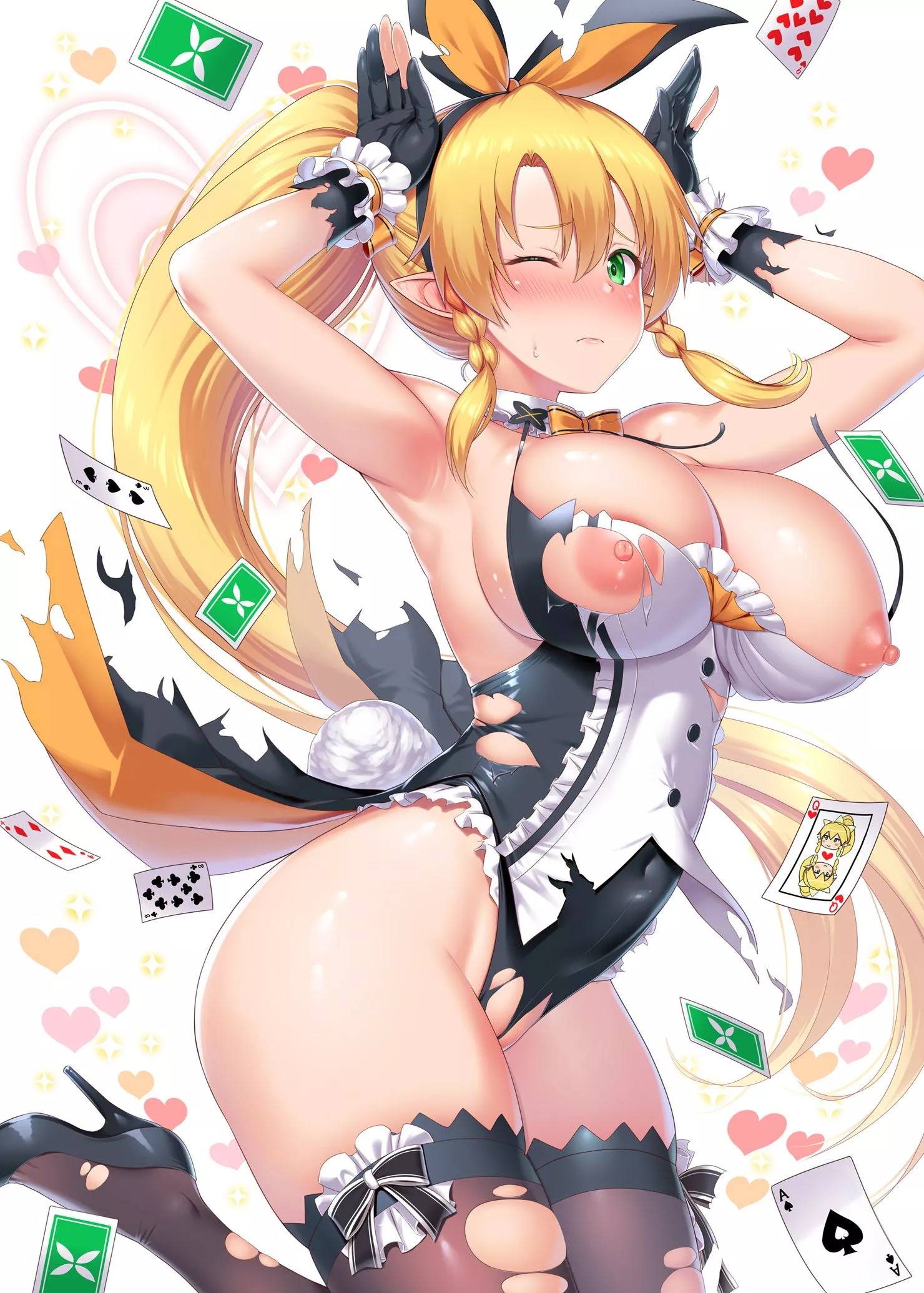 Bunny girl leafa