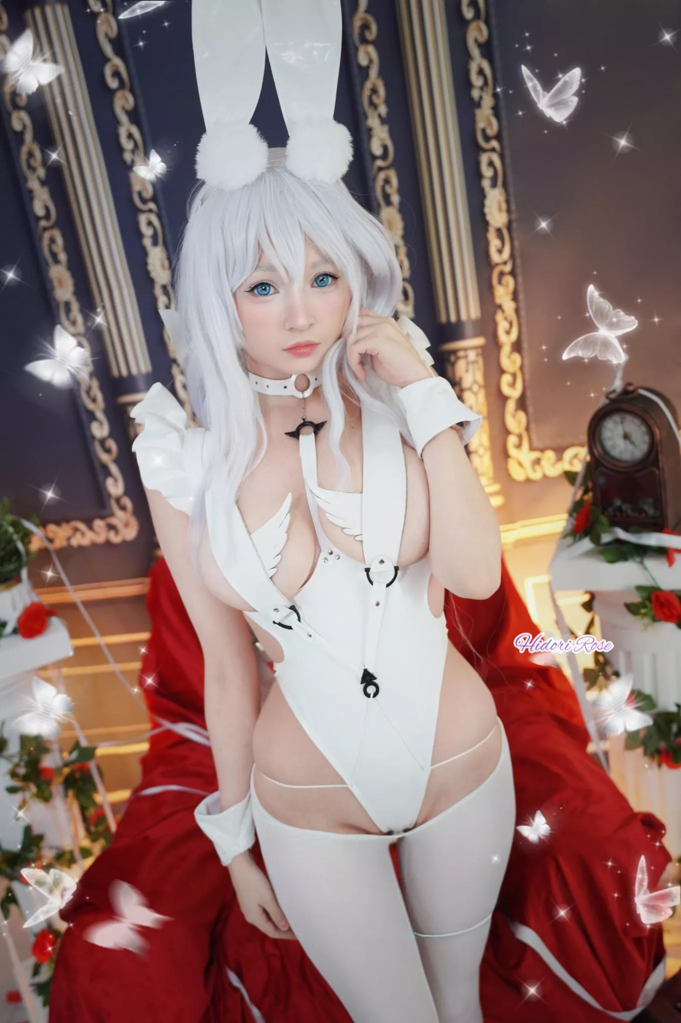 Bunny Le Malin cosplay from Azur Lane - Hidori Rose