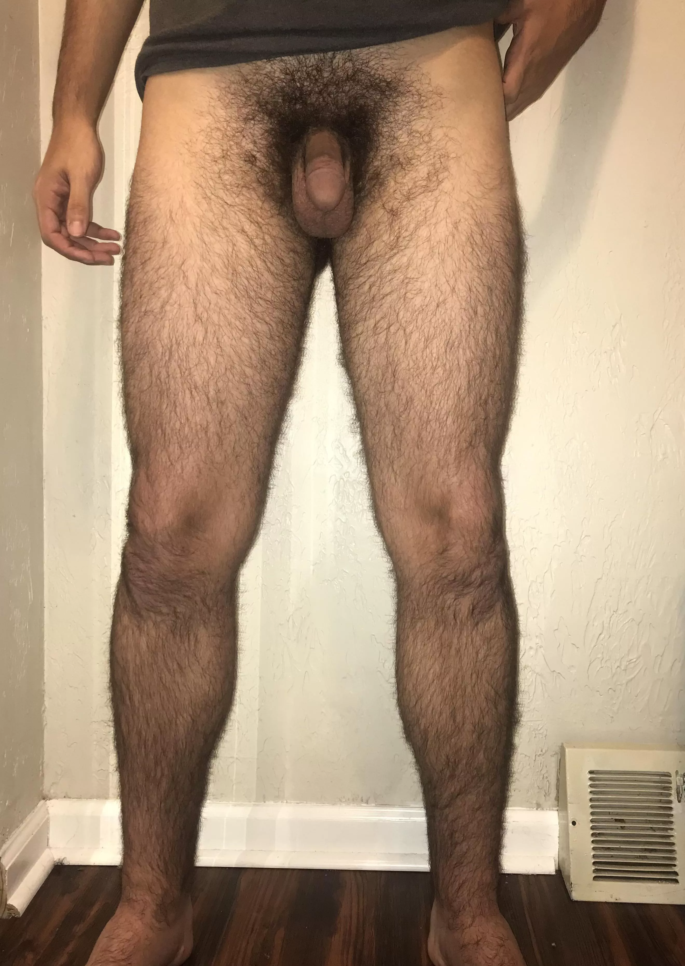 Bush and legs