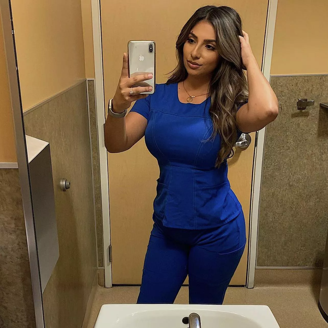 Busty nurse