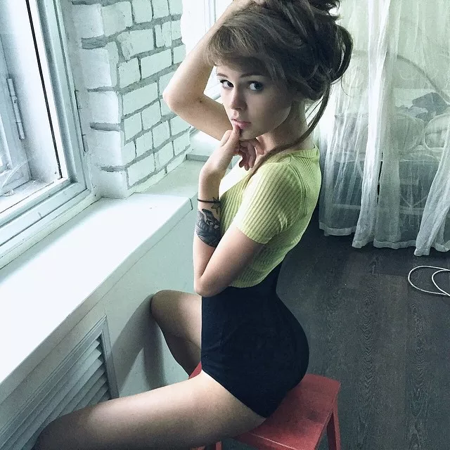 By the window