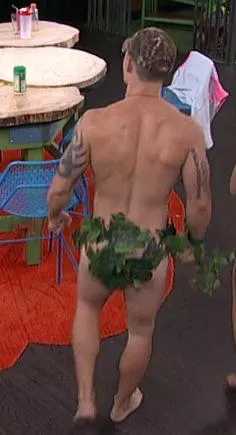 Caleb bb16 most of his ass (w/o the crack :,c)