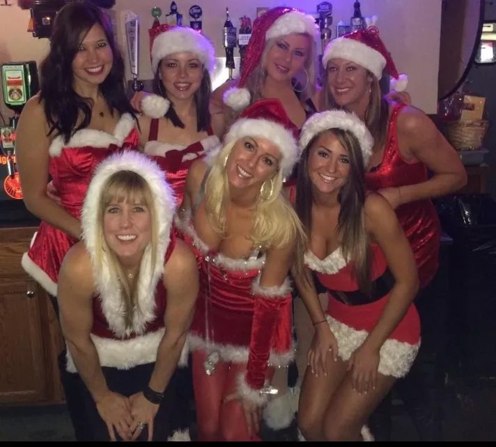 Can I get a ho ho ho for these ladies