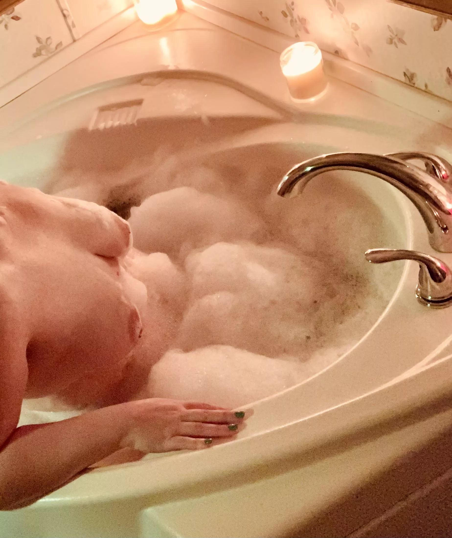 Candles, bubbles, and boobs!