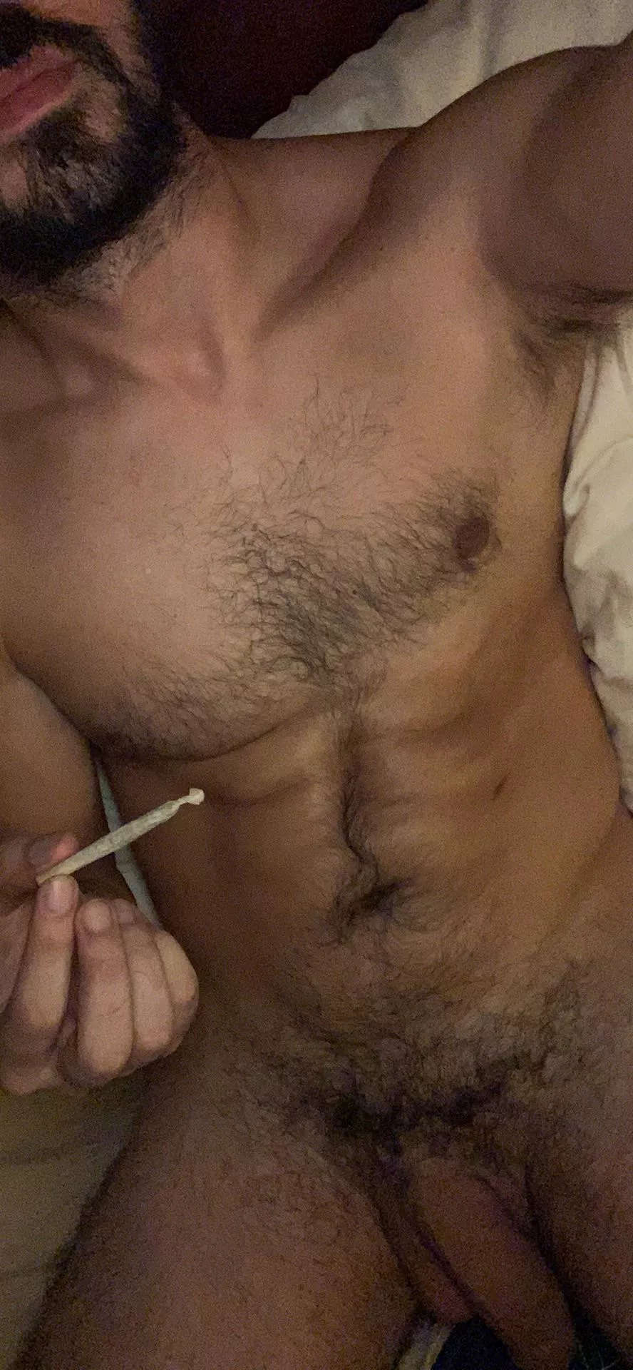 Can’t sleep. So rolled [M]e a little guy