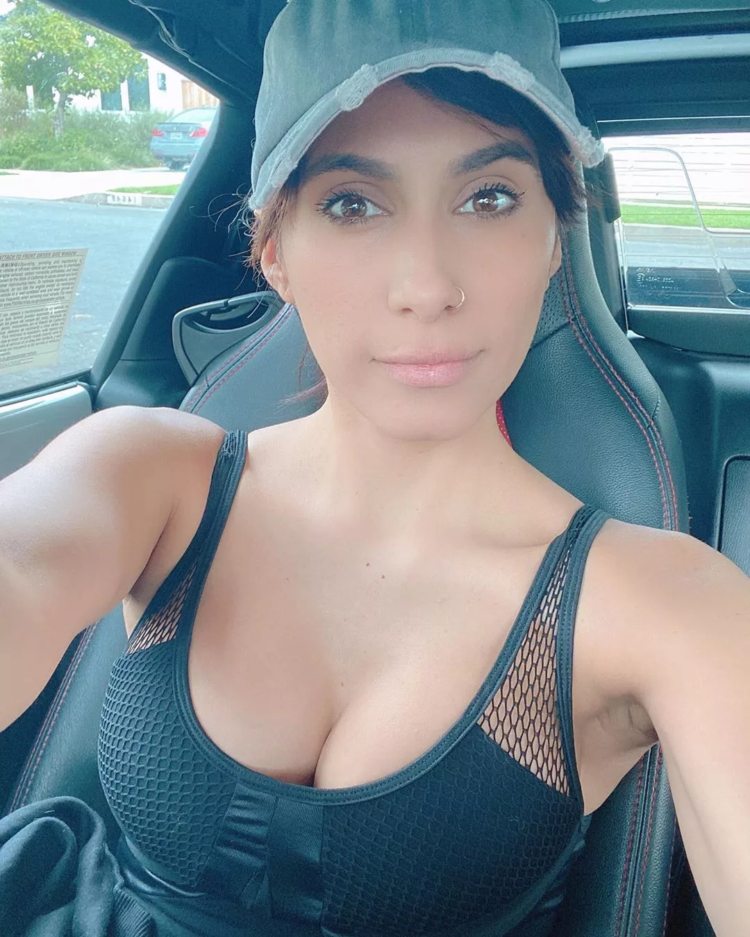 Car selfie