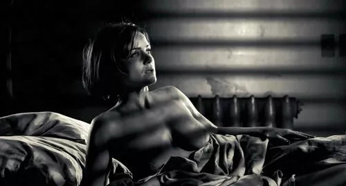 Carla Gugino's beautiful boobs in Sin City.