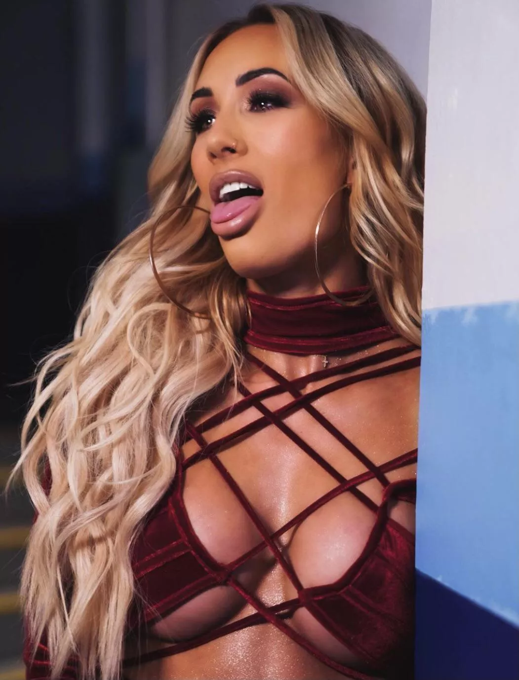 Carmellaâ€™s boobs look so firm