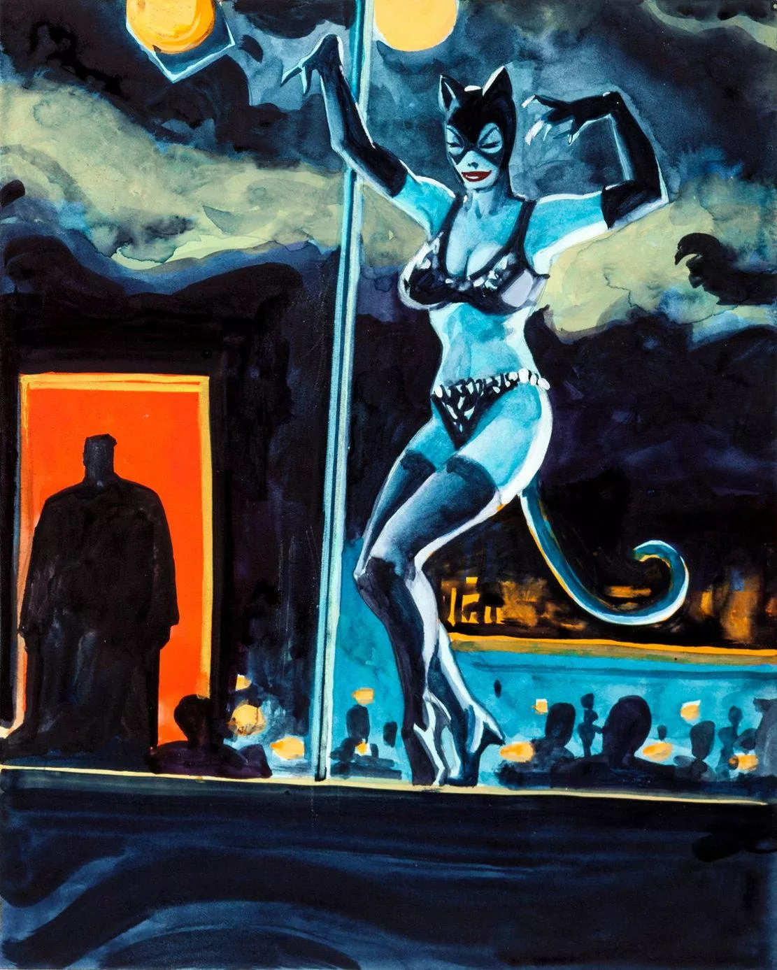 Catwoman by Dan Brereton, from Thrill Killer '62 (1998)