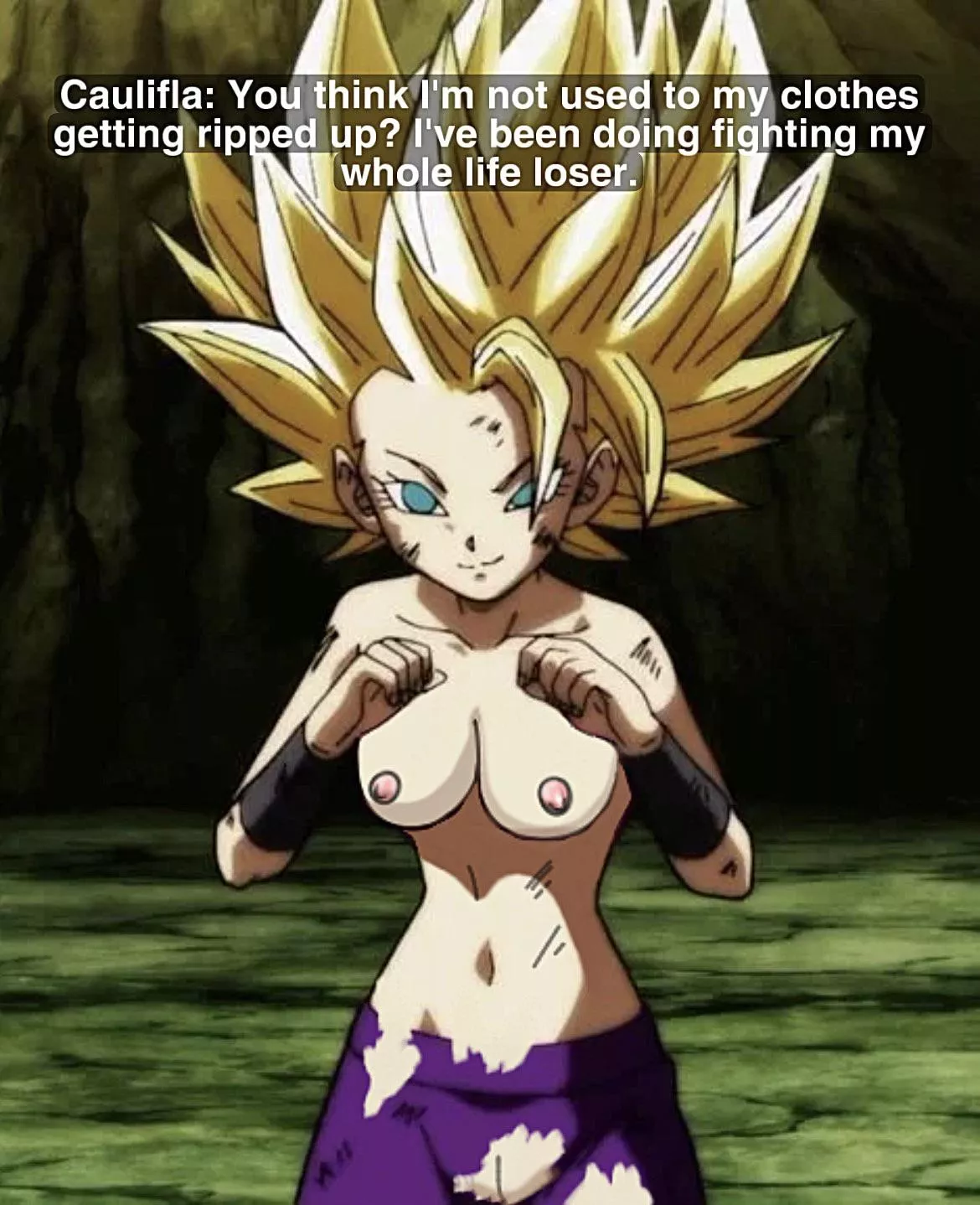 Cauliflaâ€™s Clothes Torn During Tournament of Power