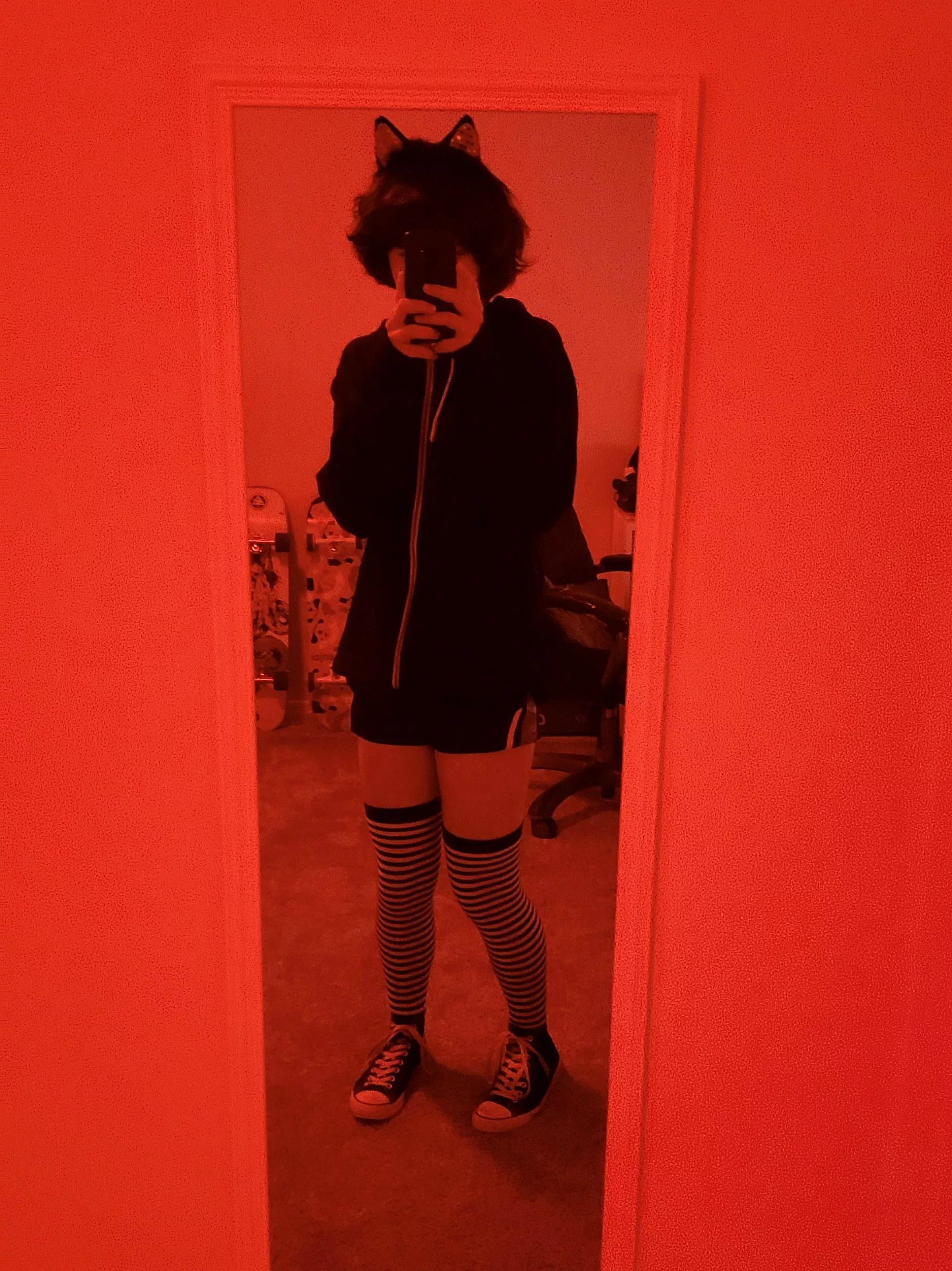 Causal femboy Friday night outfit ^-^