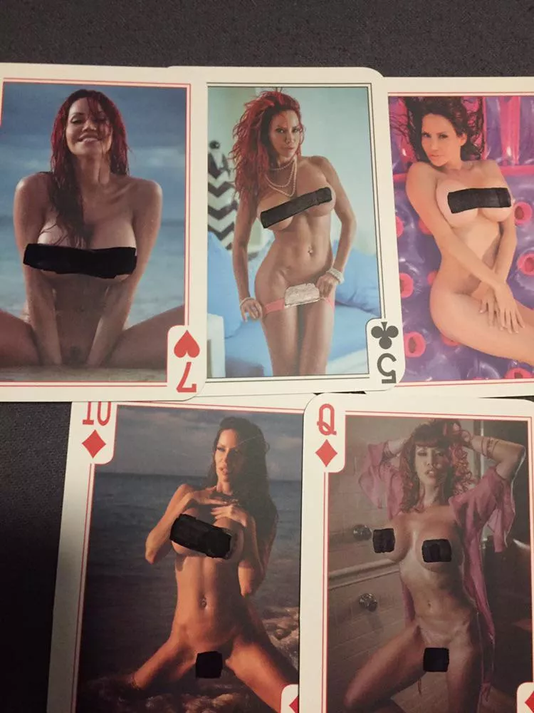 Censored these adult playing cards, since I'm pussy free now. If I didn't do a good enough job you can suggest a punishment