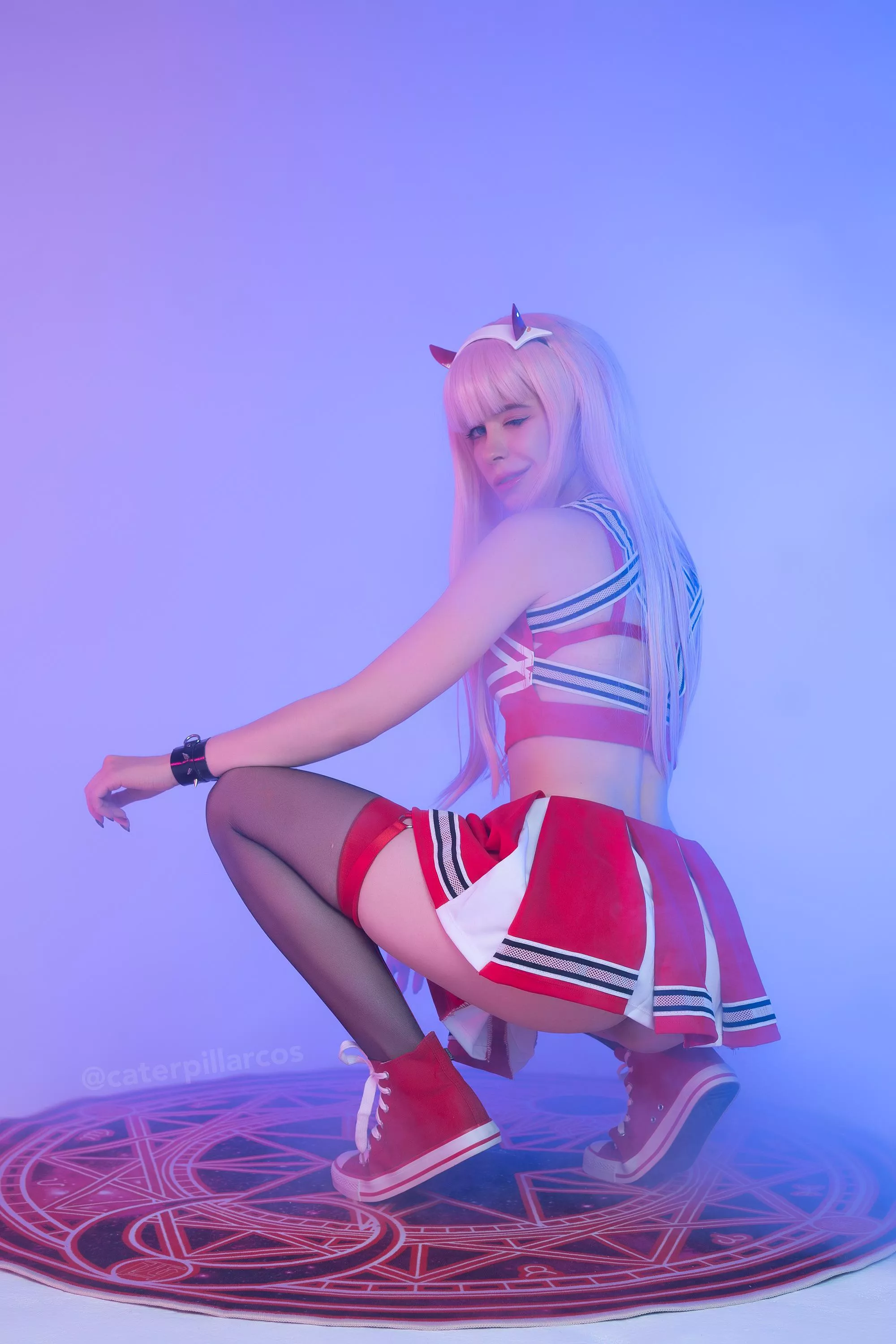 Cheerleader Zero Two by Caterpillarcos