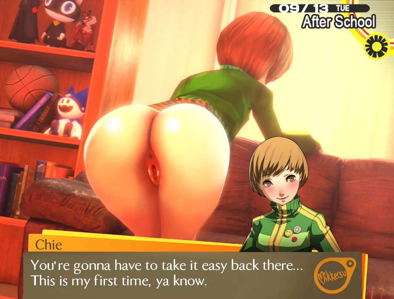 Chie's first time (Mikkersu)