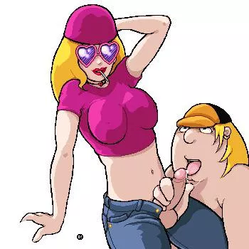 Chris Griffin & New Meg (D!) [Family Guy]