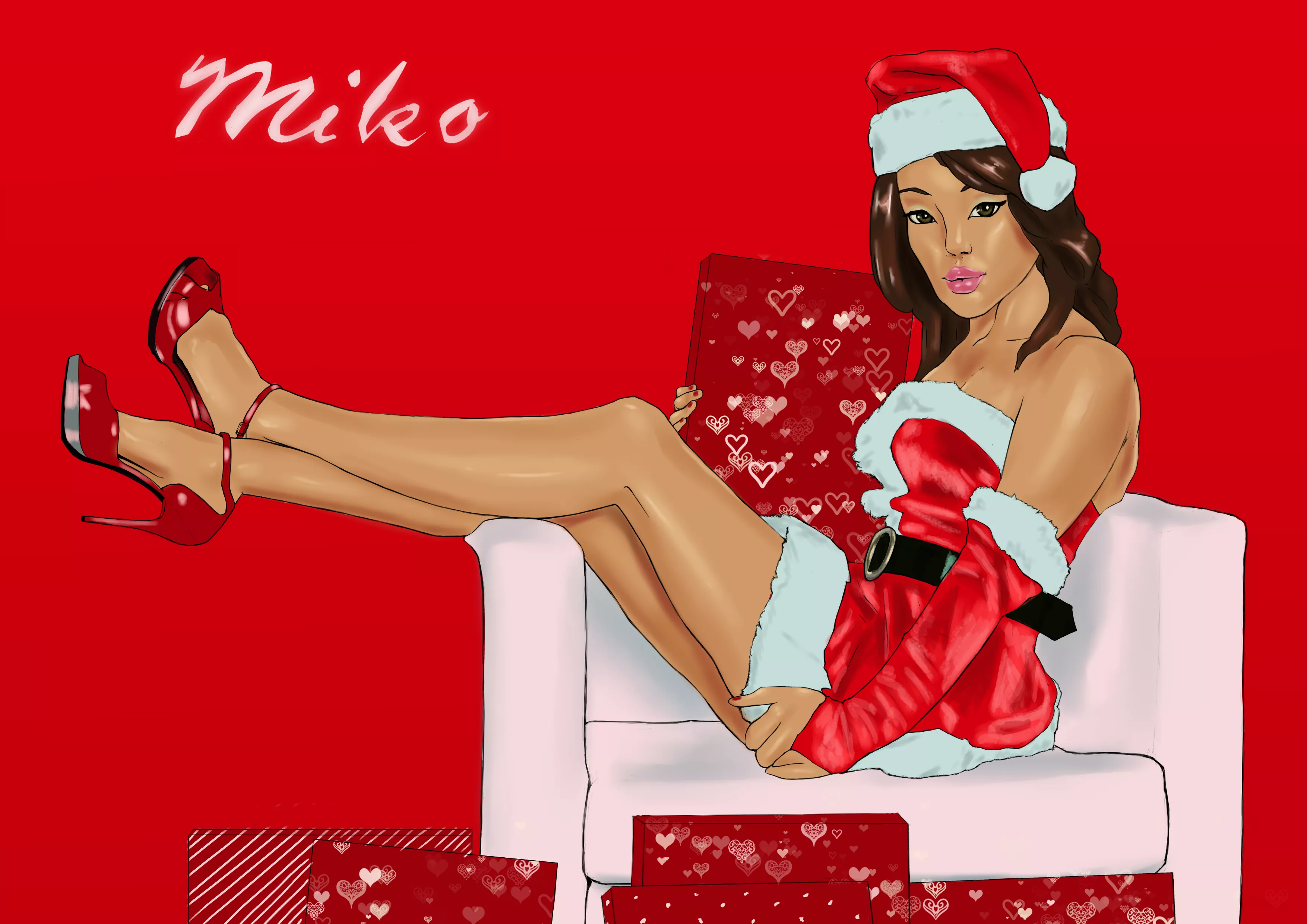 Christmas Pinup result