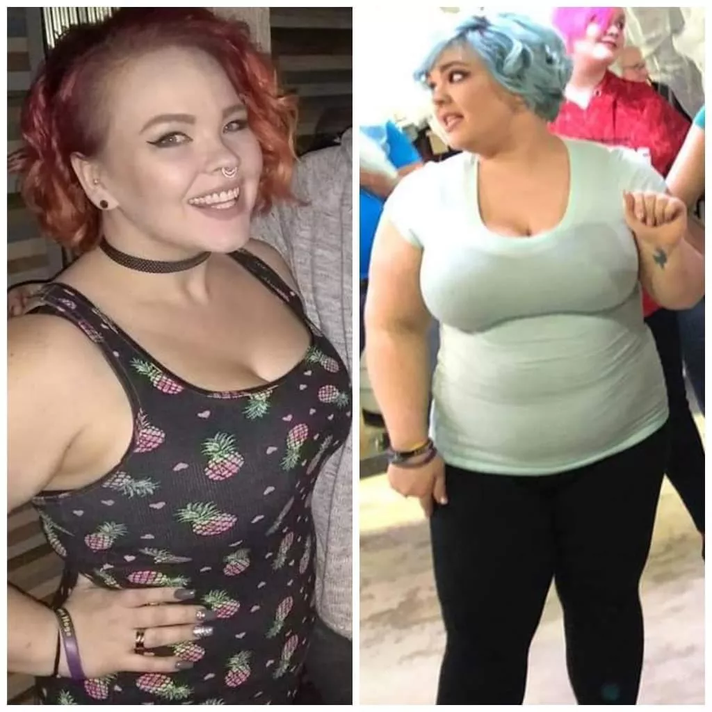 Chubby chick let's herself go. (Any info on who she is would be greatly appreciated)