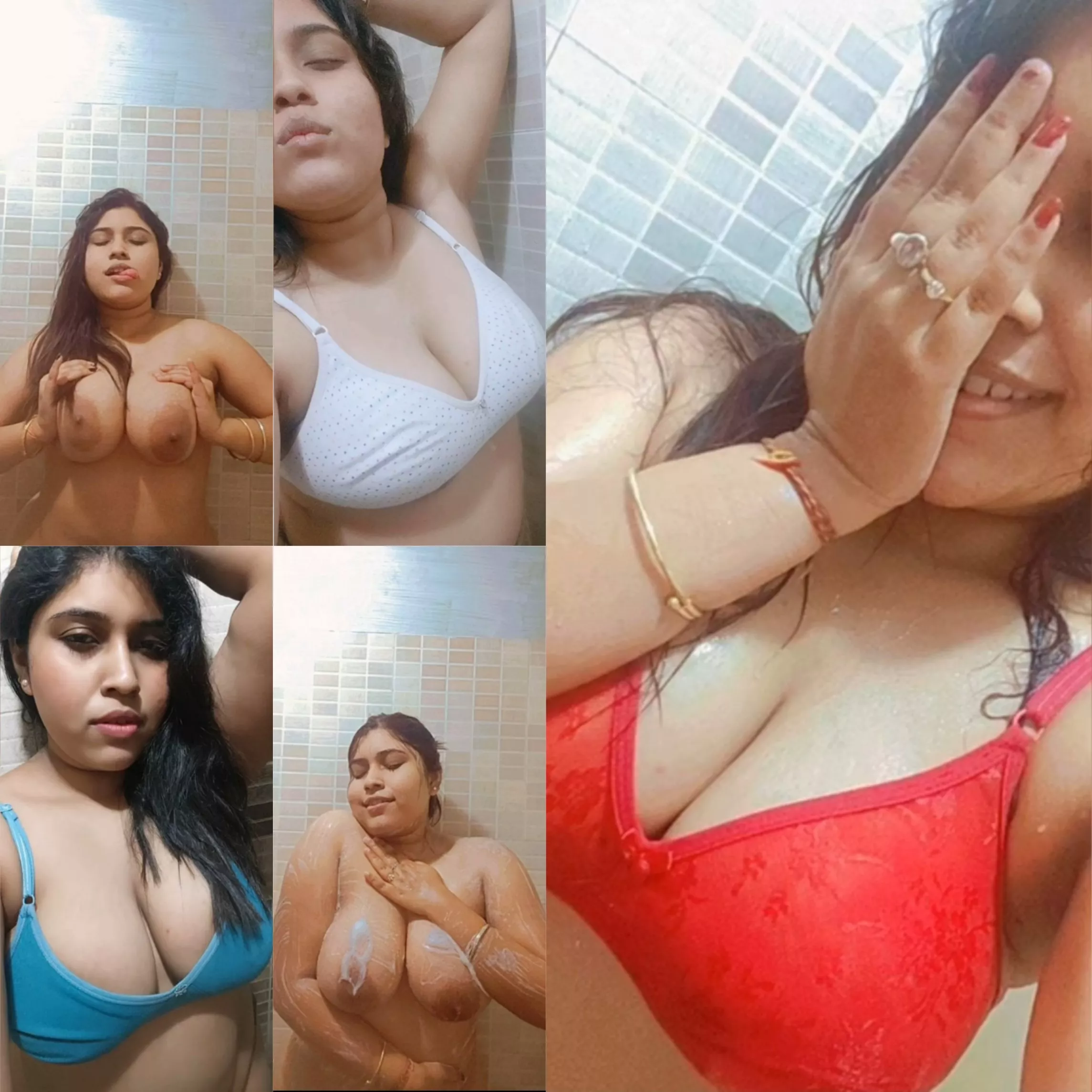 Chubby hottie 🥵 special bath surprise