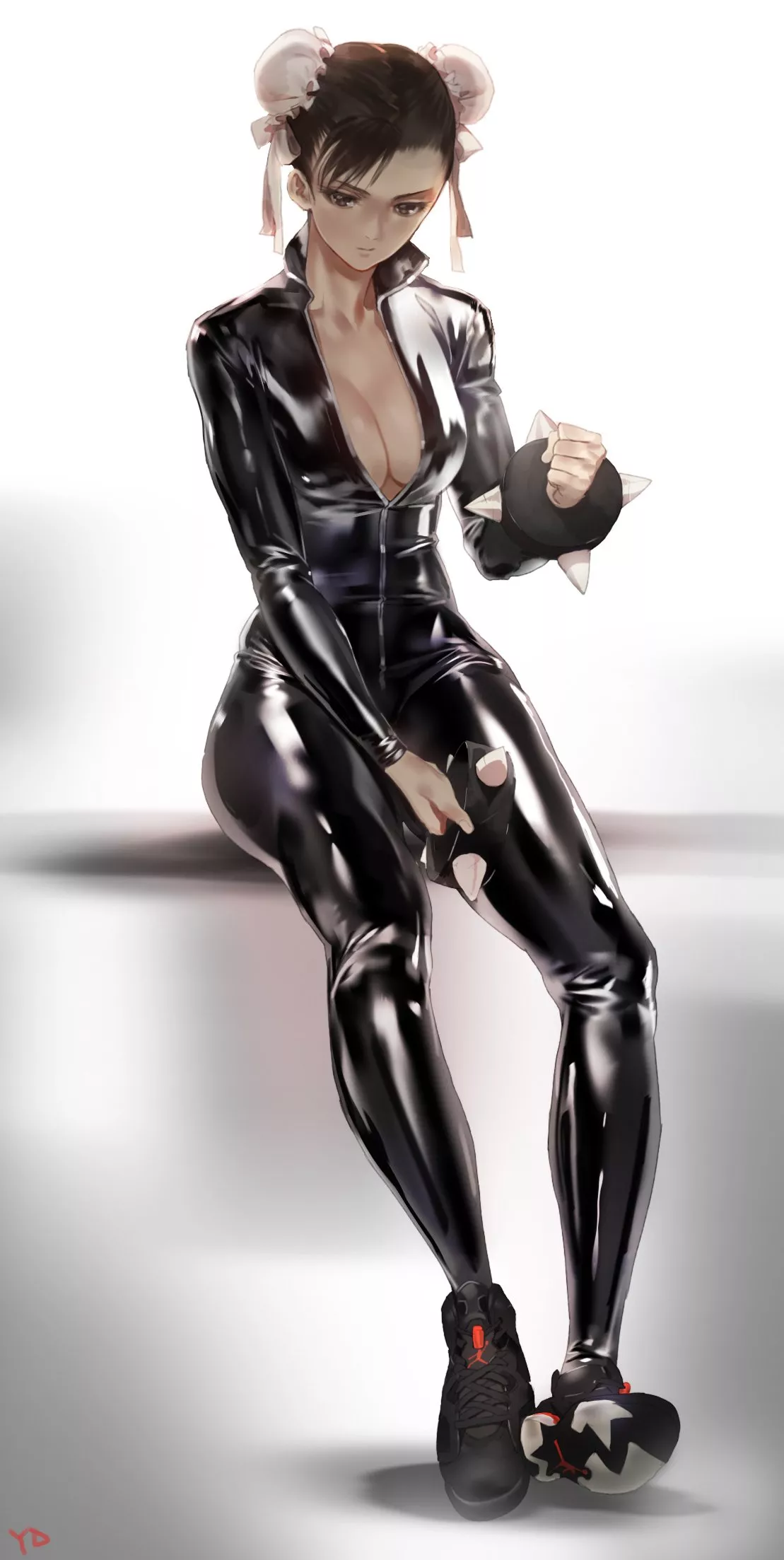 Chun-li In Black (YD) [Street Fighter]