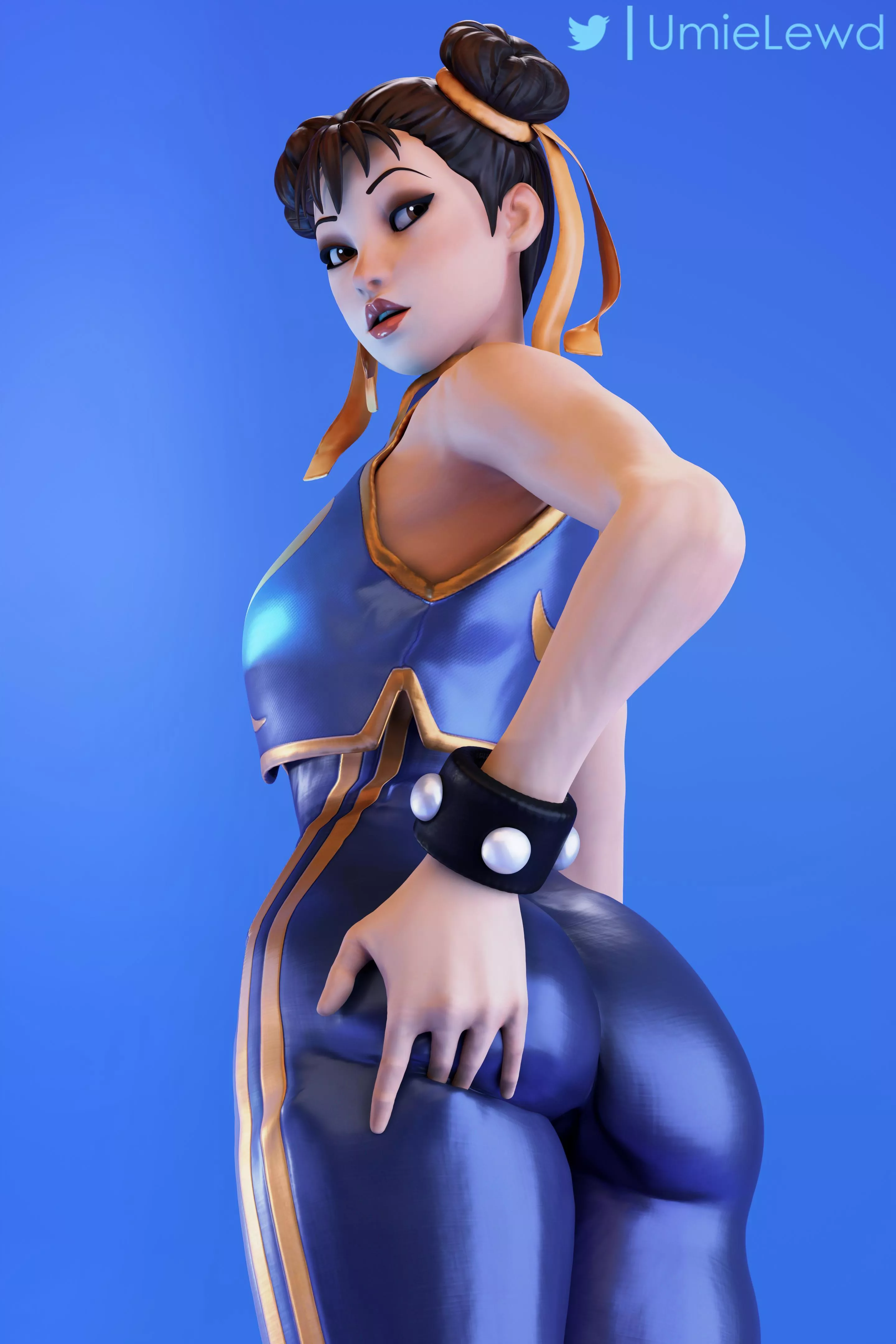 Chun-Li Thicc Thighs (Umie) [Street Fighter]