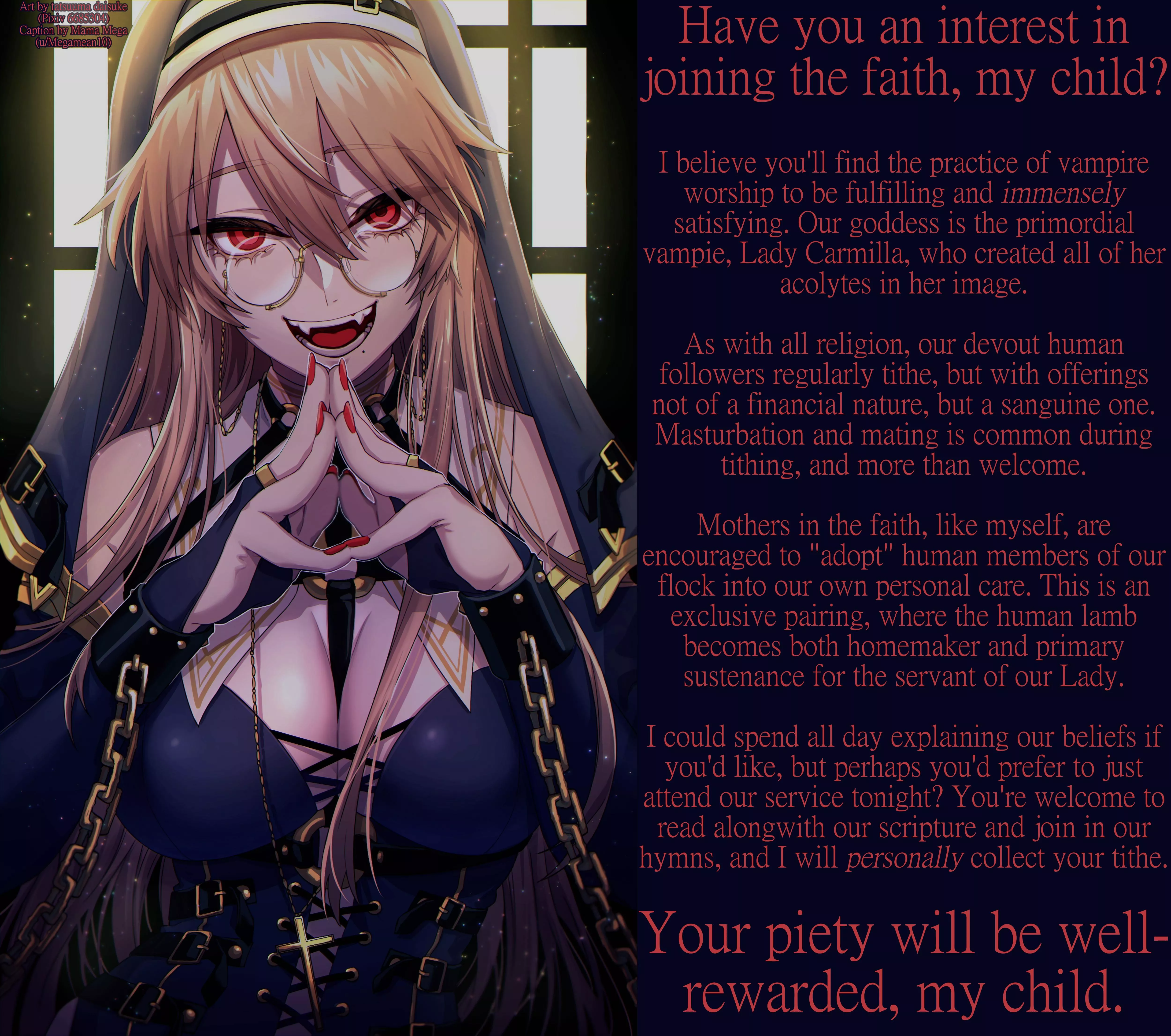 Church of Vampirism [f4a] [vampire] [worship your superiors]