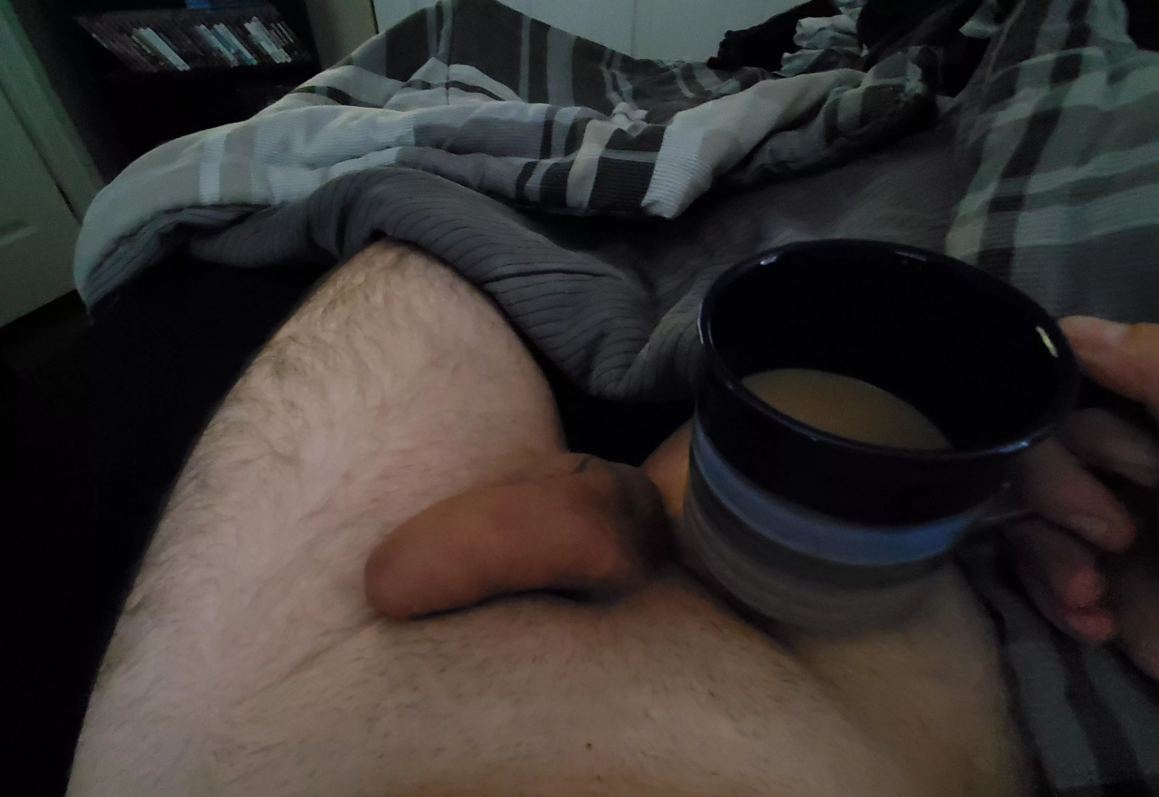 Coffee and cock in bed anyone?