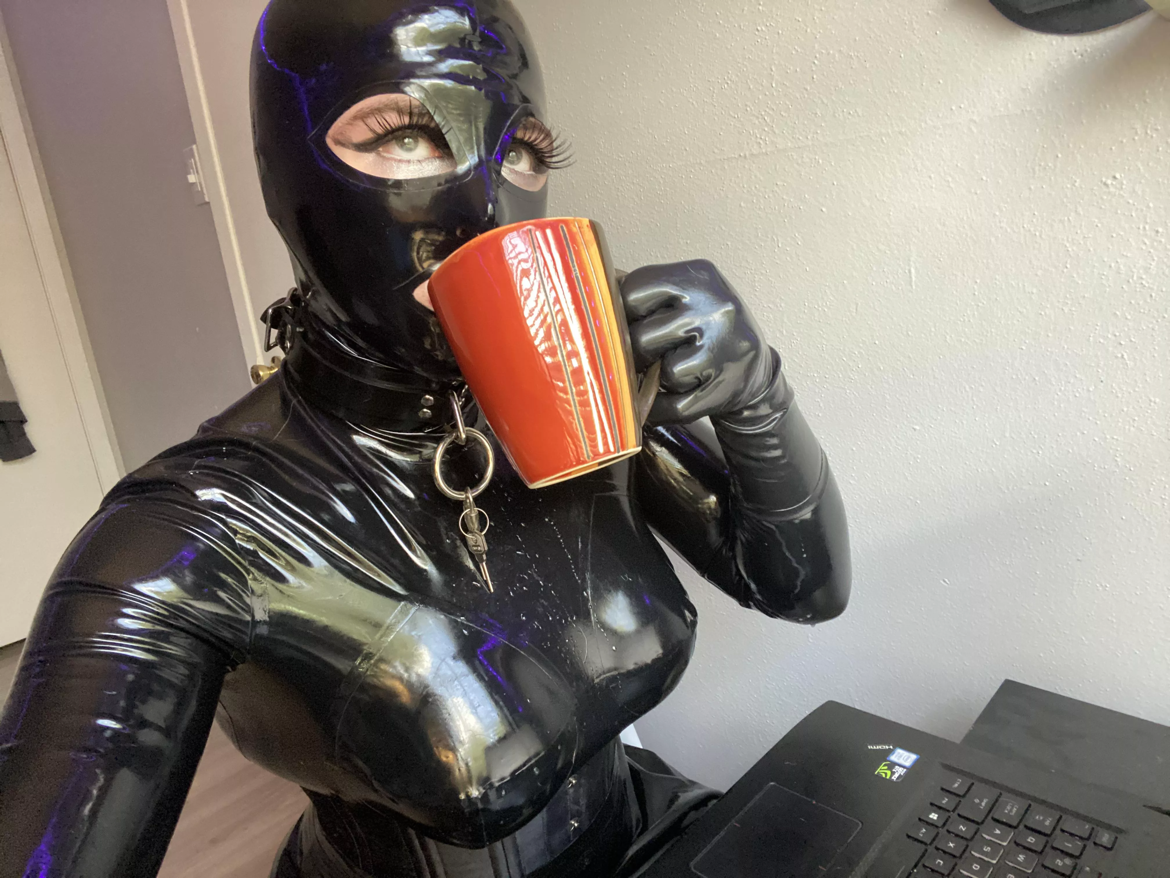 Coffee and Latex 🤤 (OC)