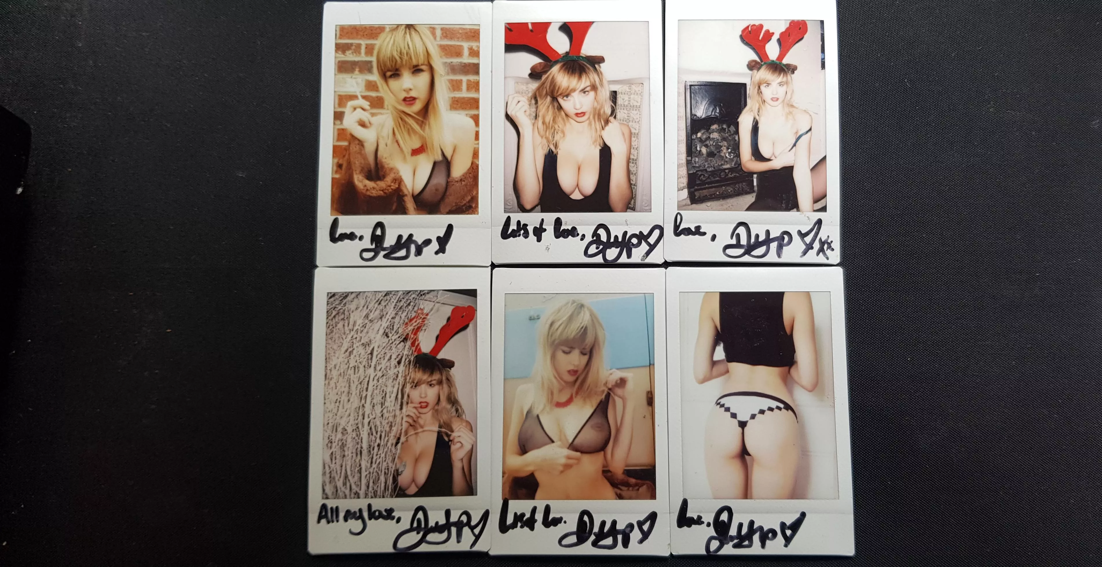 Collected Danielle Sharp Polaroids