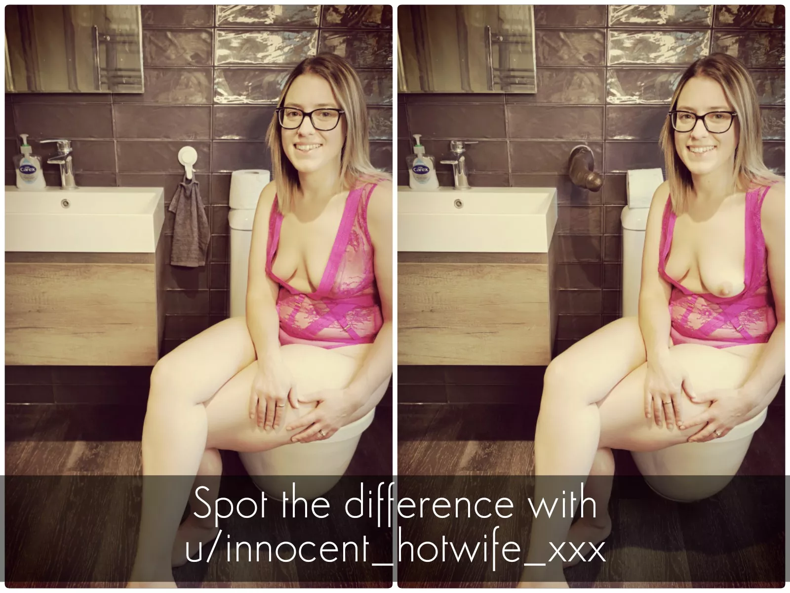 Come and play my little game with me... How many differences can you spot?