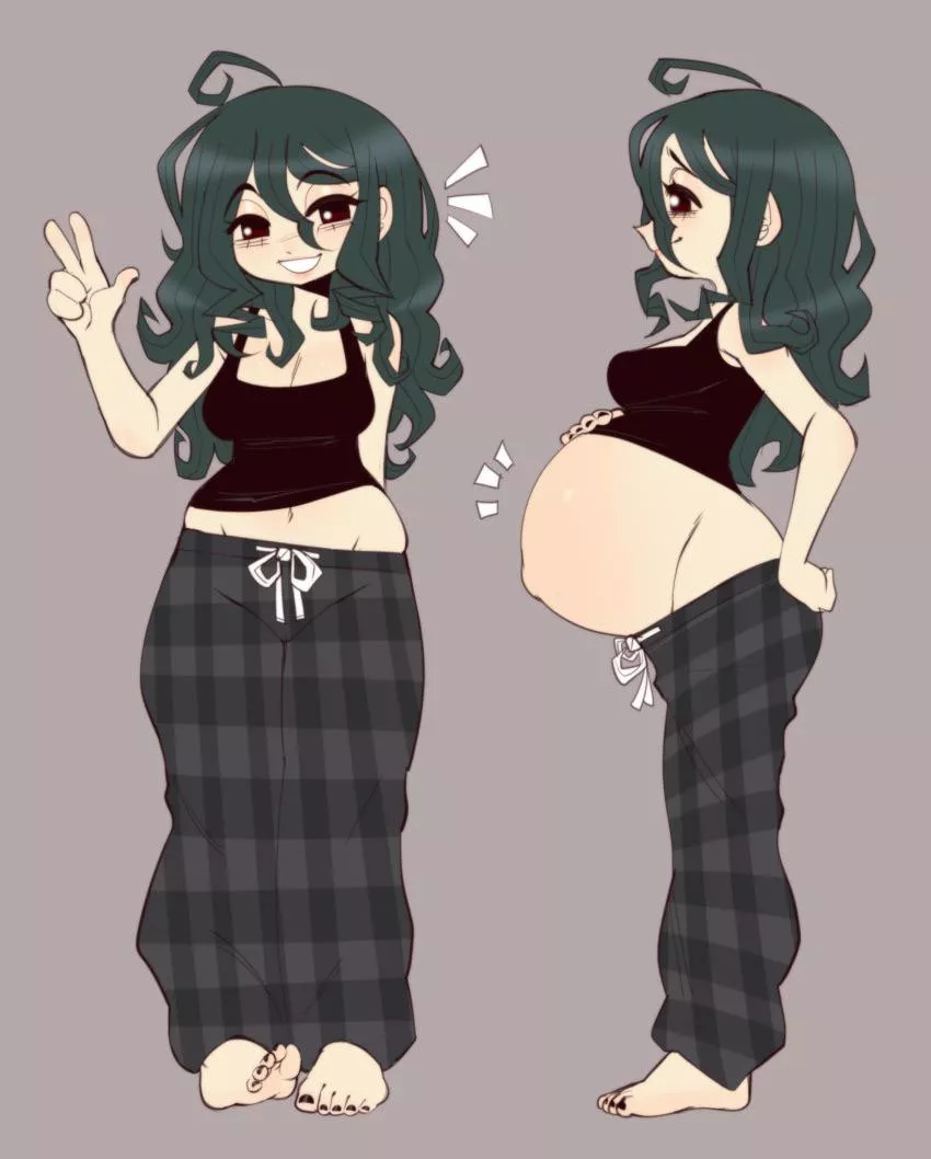 Comfy Preggo Before and After